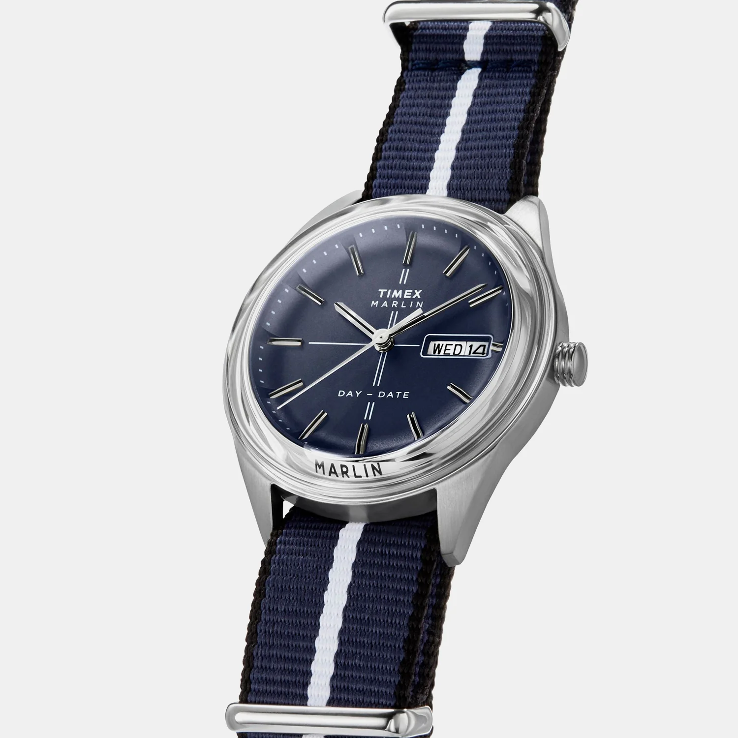 Marlin Men Quartz Blue Dial Analog Fabric Watch TW2Y37400UJ - Image 2