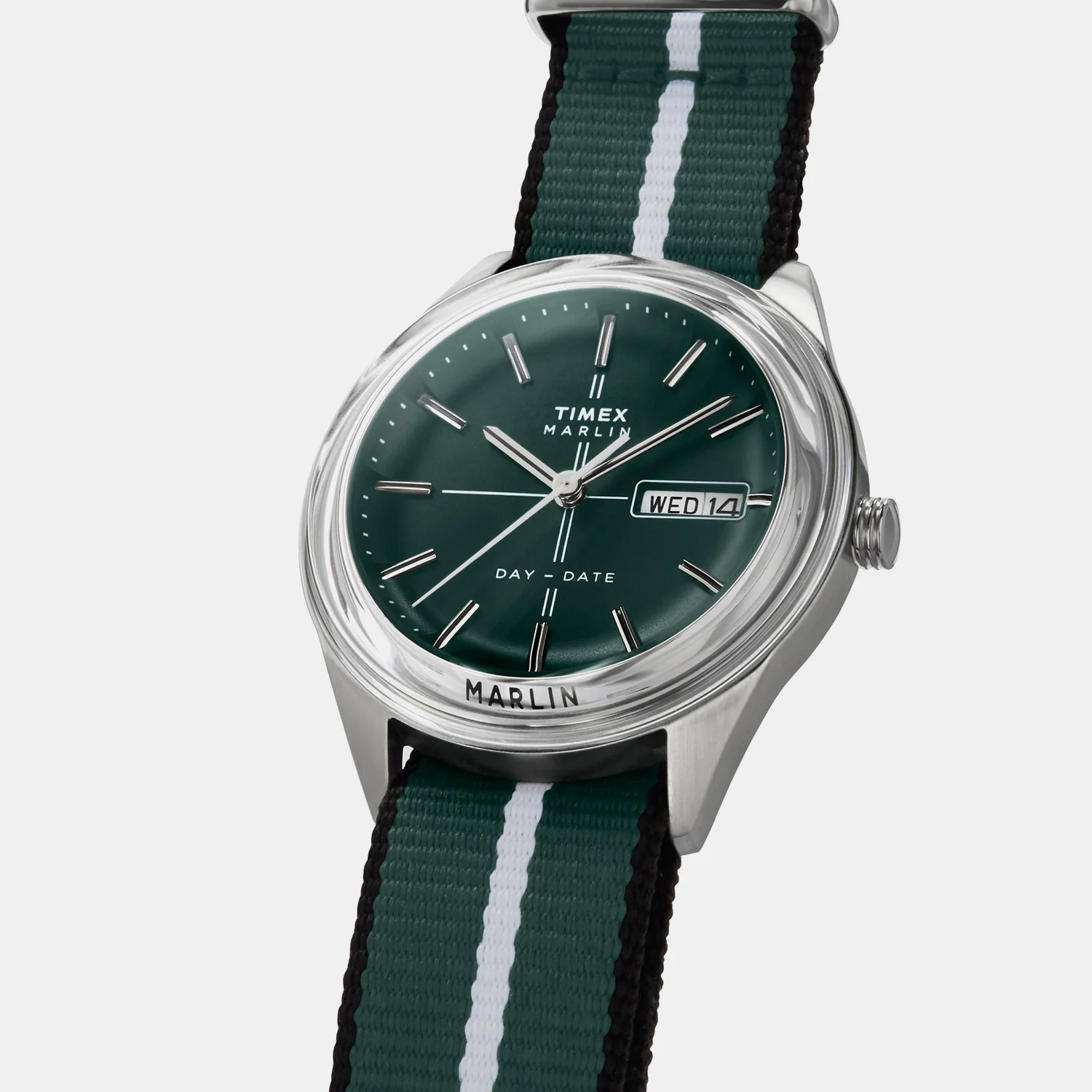 Marlin Men Quartz Green Dial Analog Fabric Watch TW2Y37500UJ - Image 3