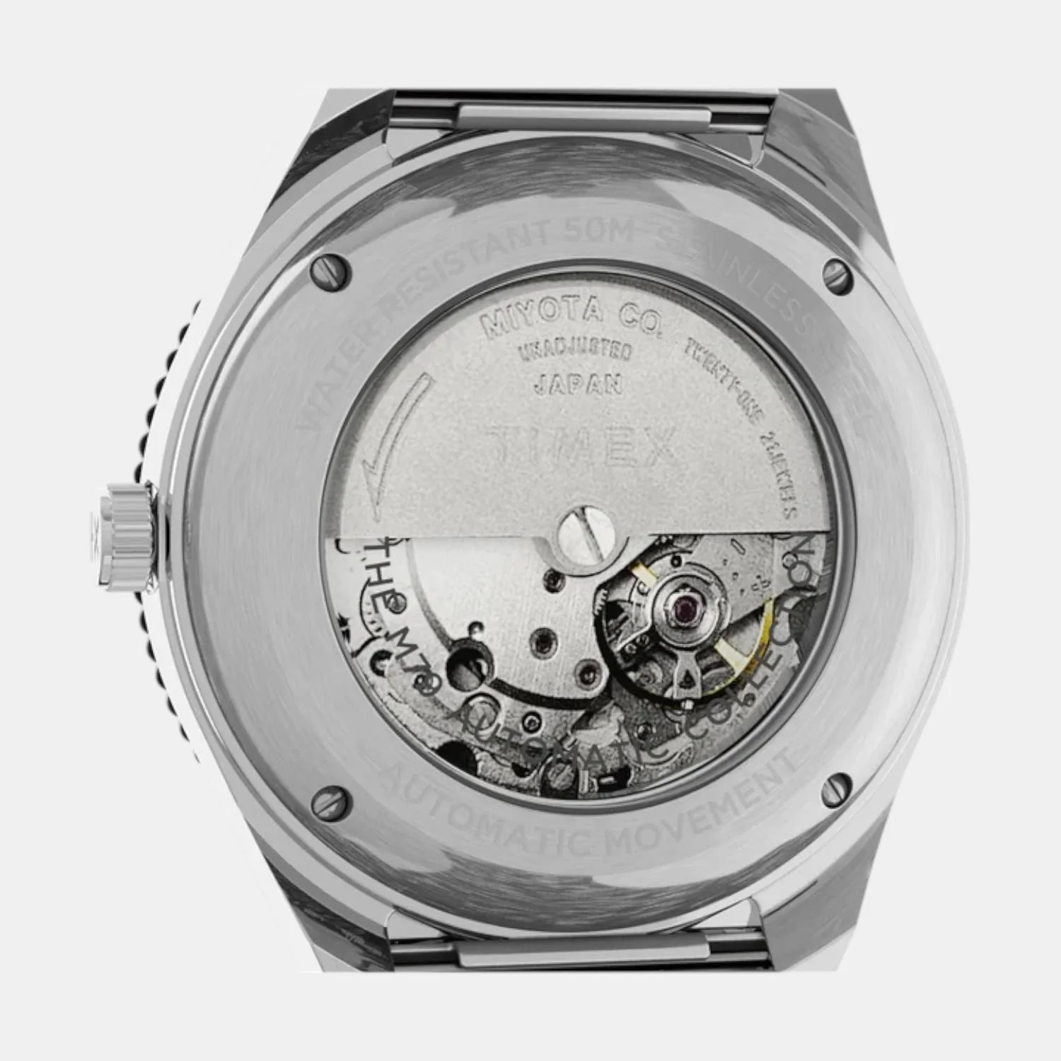 Men Automatic Black Dial Analog Stainless Steel Watch TW2U83400U9 - Image 4