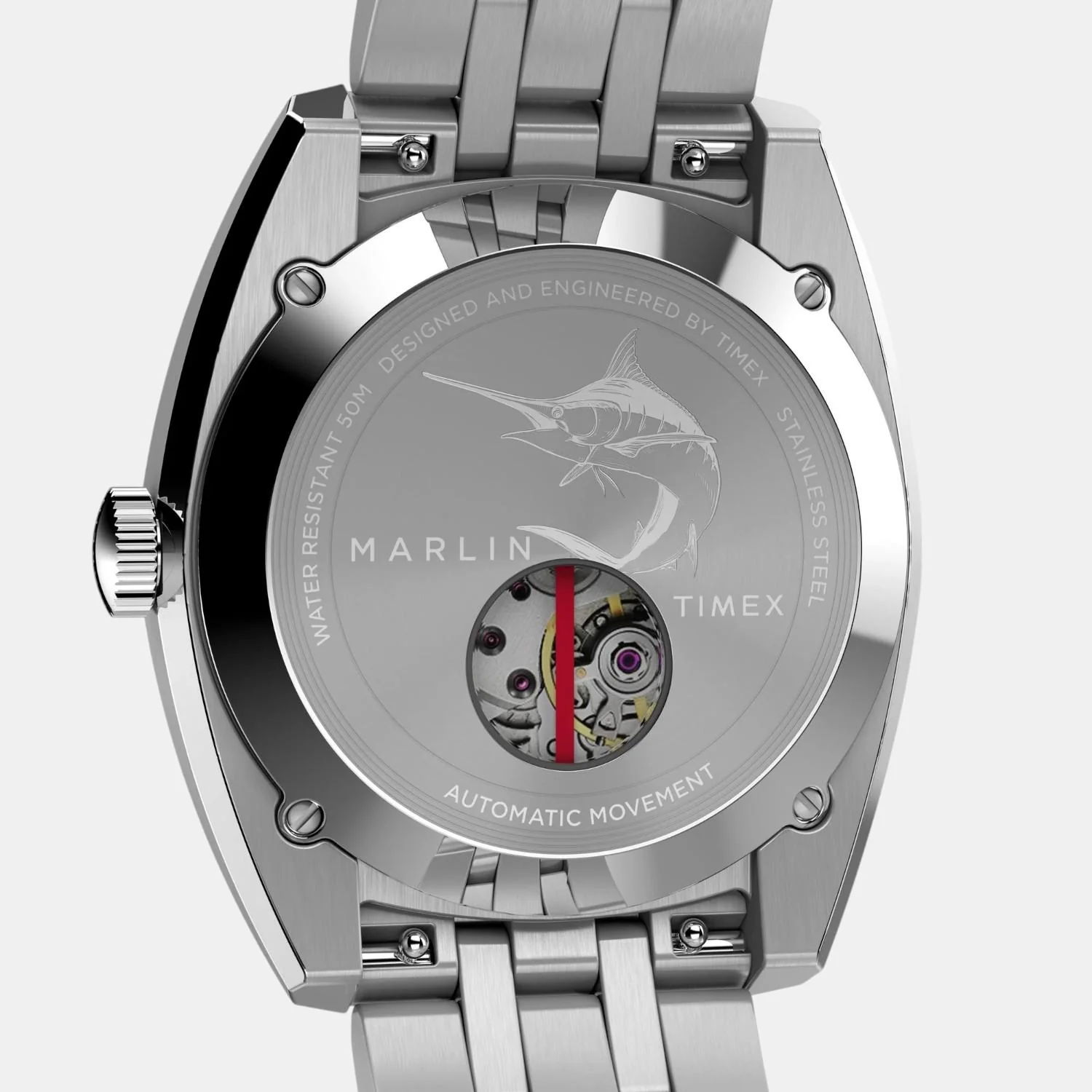 Men Automatic Black Dial Analog Stainless Steel Watch TW2W58800UJ - Image 4