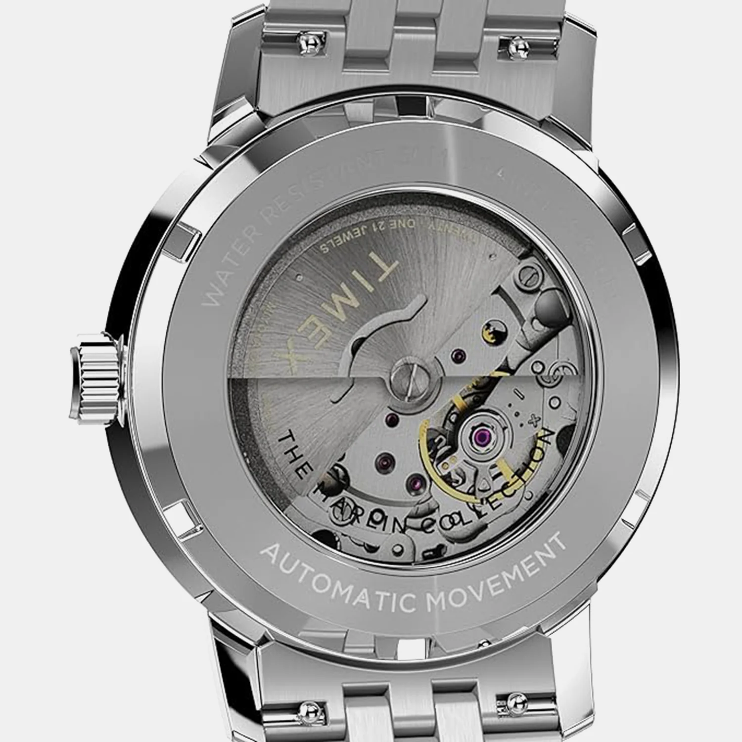 Men Automatic Black Dial Analog Stainless Steel Watch TWEG26712 - Image 2
