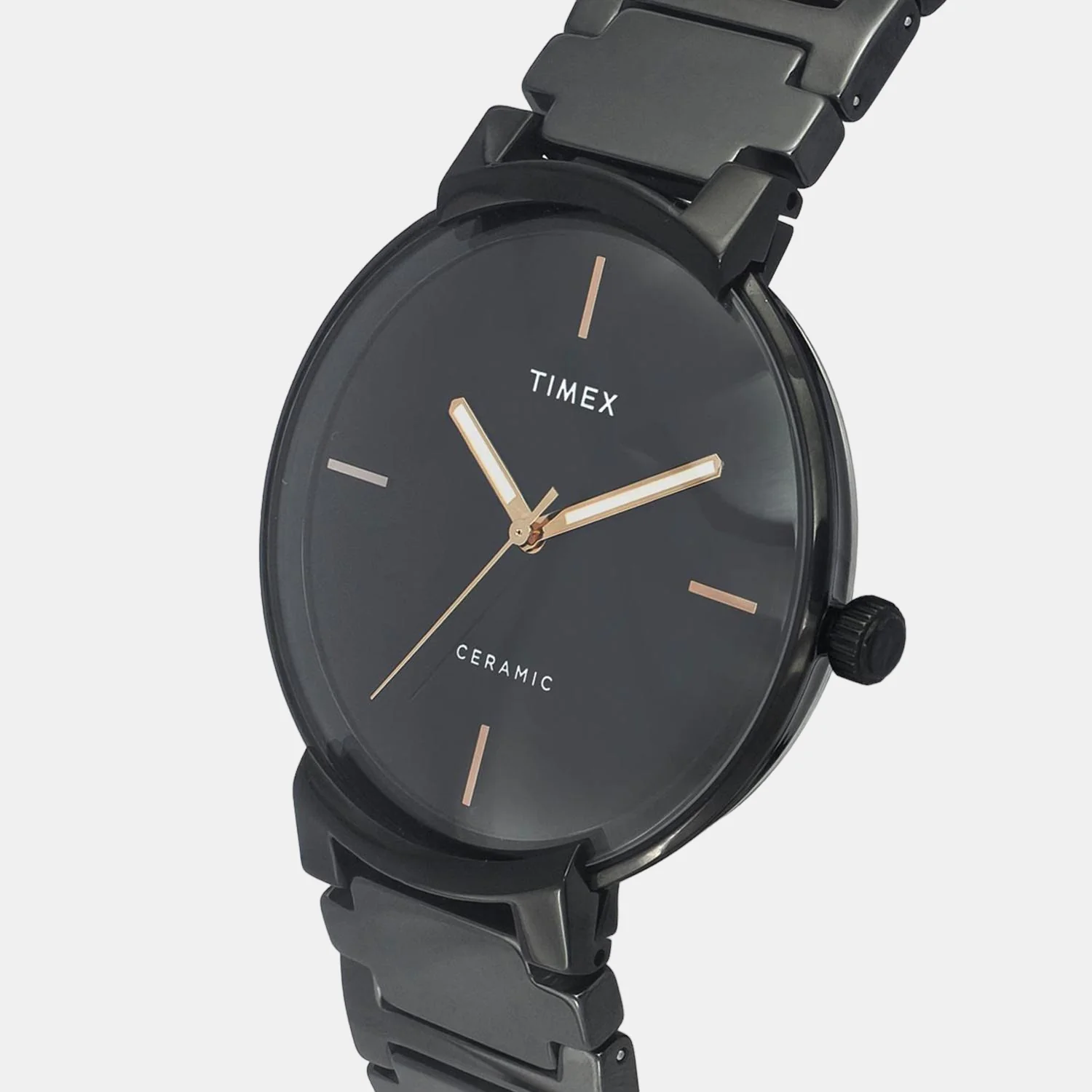 Men Quartz Black Dial Analog Ceramic Watch TWEG21202 - Image 5
