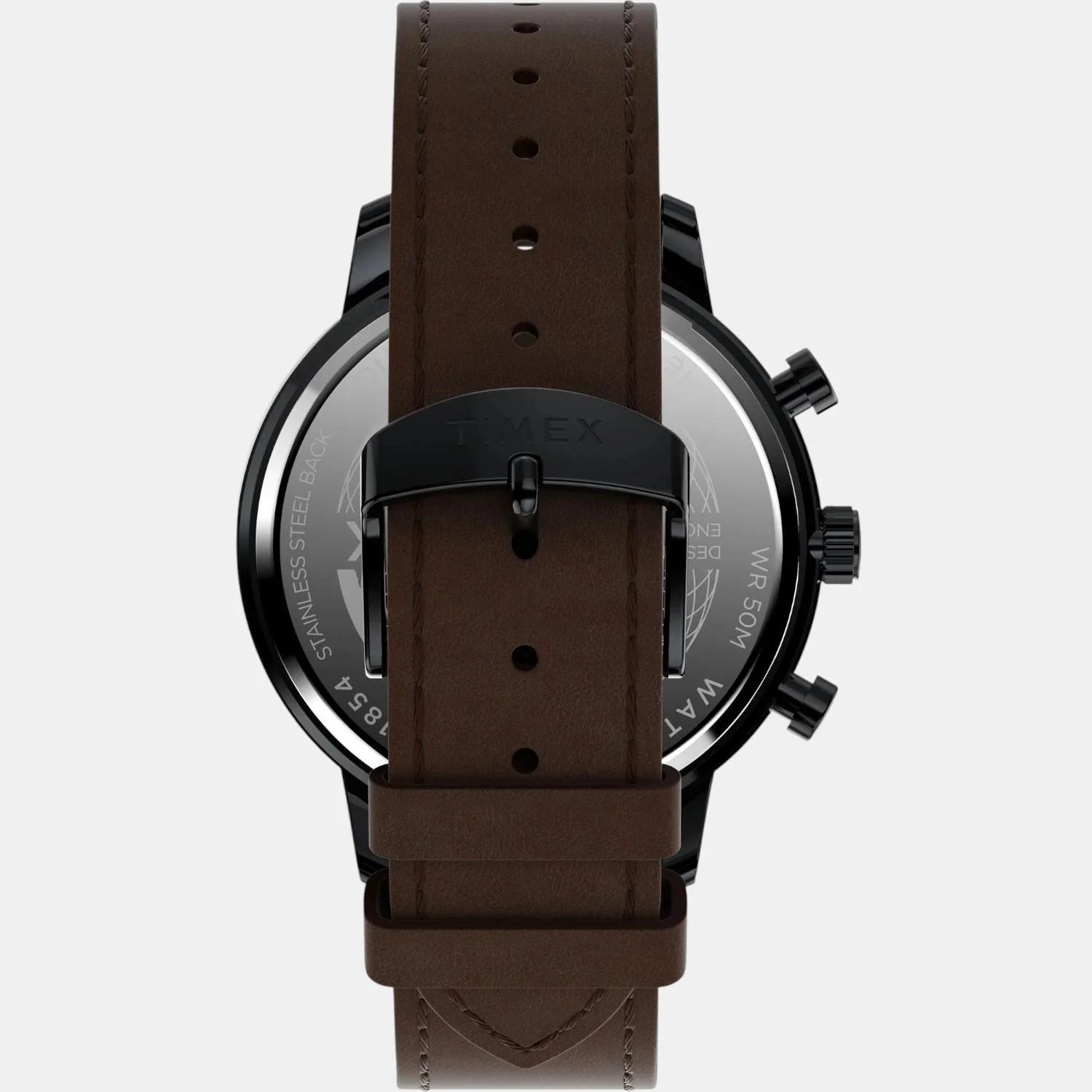 Men Quartz Black Dial Analog Leather Watch TW2W13200UJ - Image 5