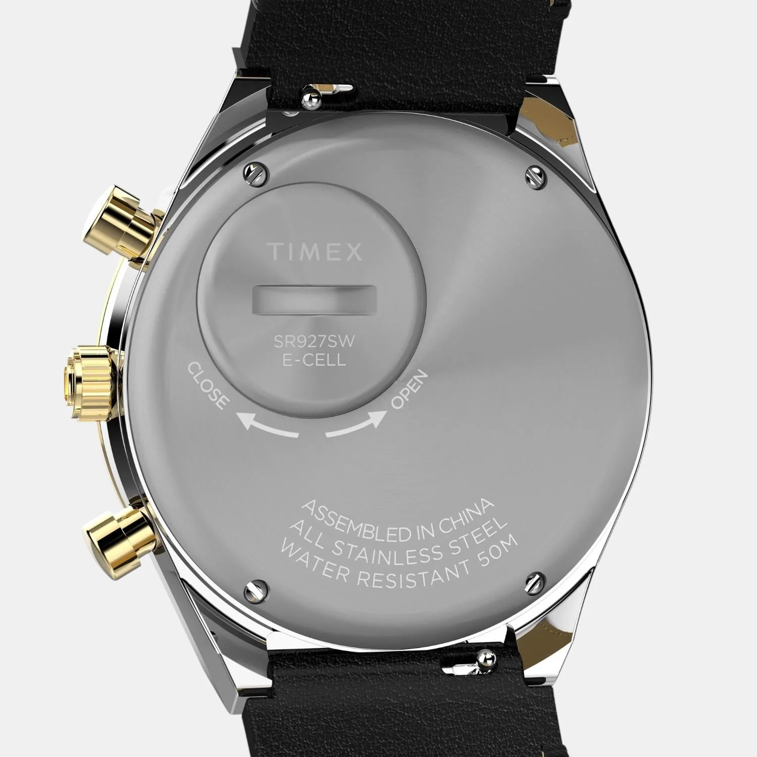 Men Quartz Black Dial Analog Leather Watch TW2W64300UJ - Image 4