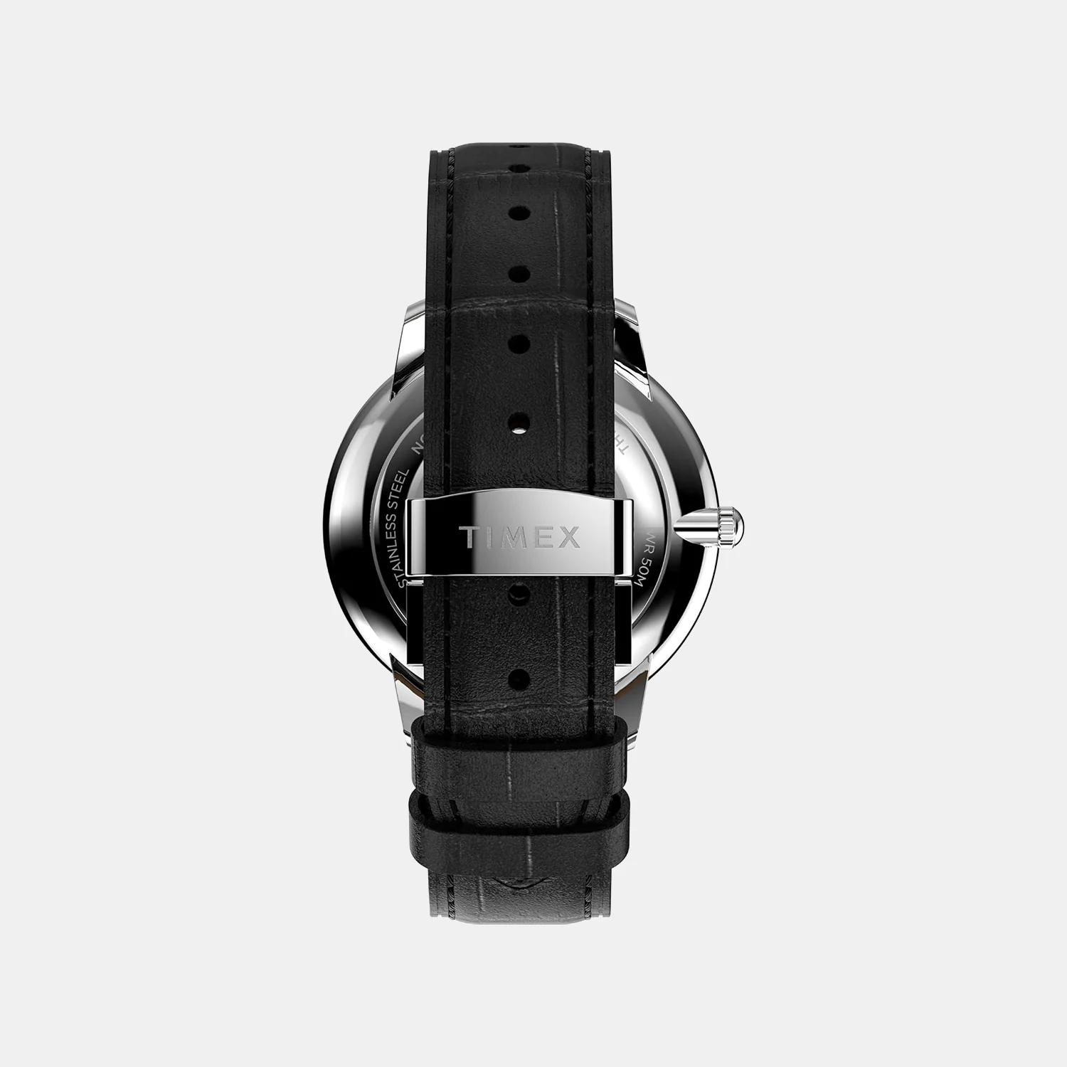 Men Quartz Black Dial Analog Leather Watch TW2Y23200UJ - Image 6