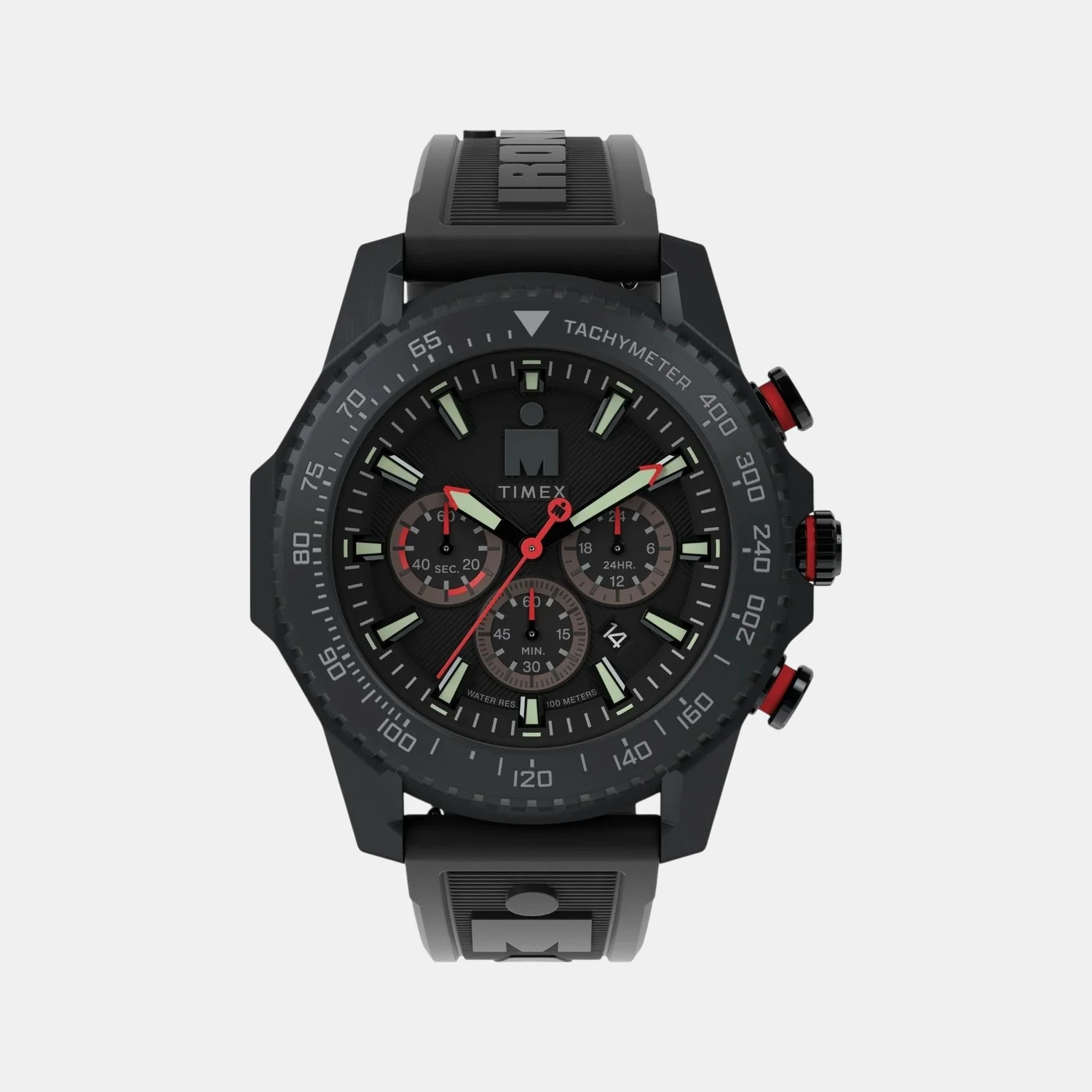 Men Quartz Black Dial Analog Silicone Watch TW2W55400UJ
