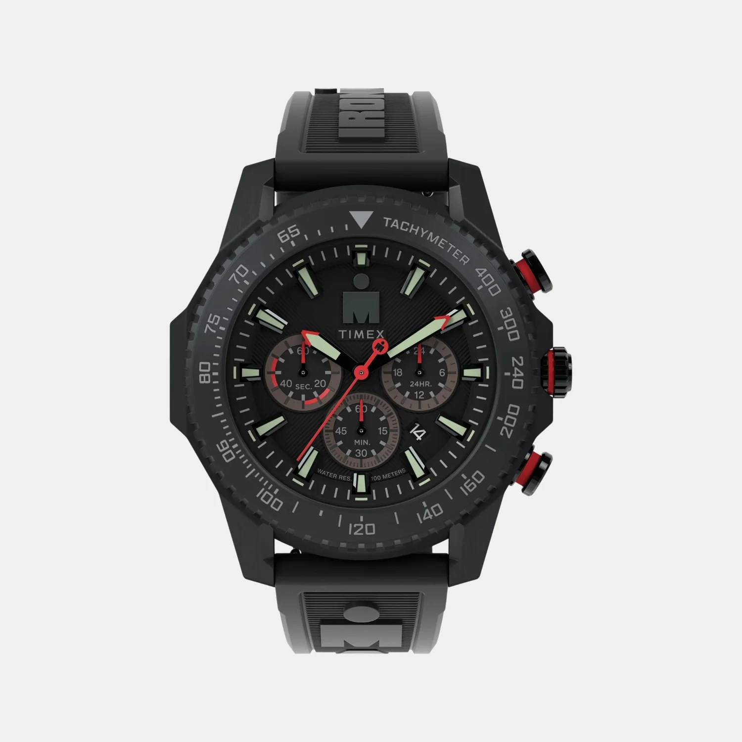 Men Quartz Black Dial Analog Silicone Watch TW2W55400UJ - Image 2