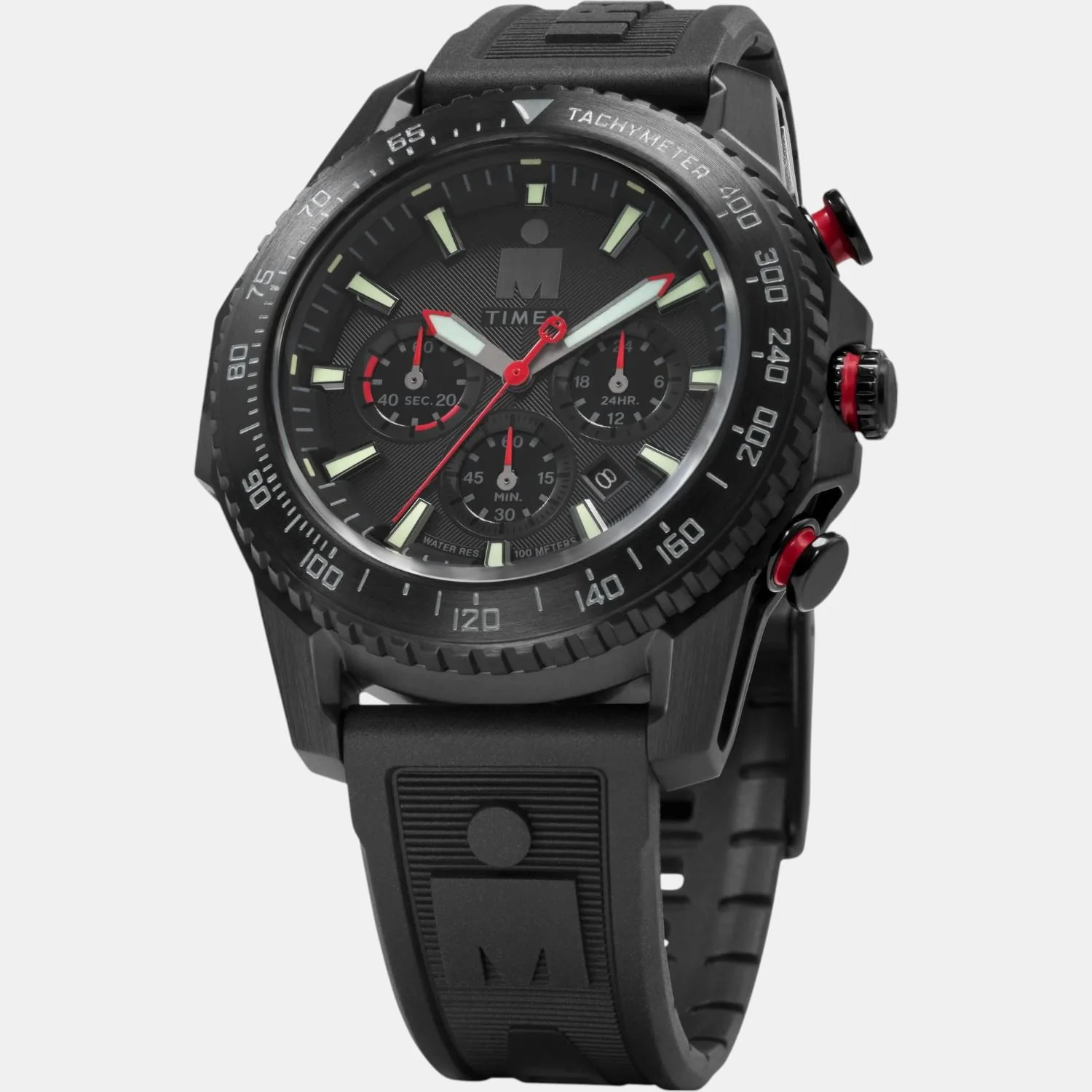 Men Quartz Black Dial Analog Silicone Watch TW2W55400UJ - Image 3