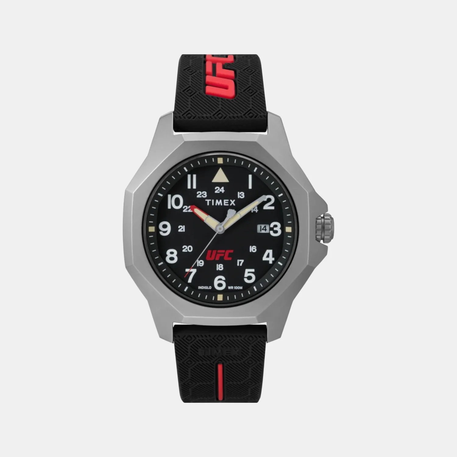 Men Quartz Black Dial Analog Silicone Watch TW2V85400X6 - Image 2