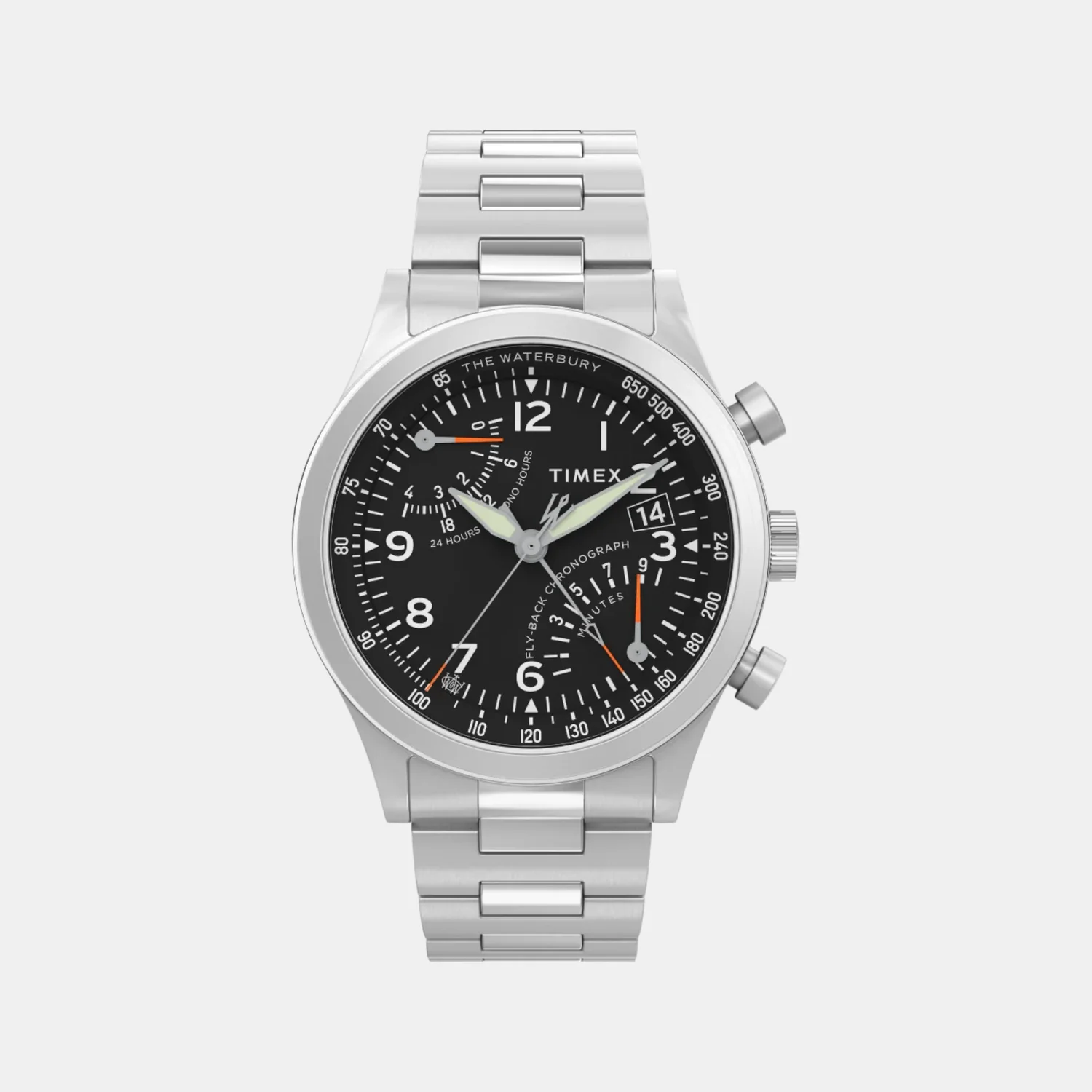 Men Quartz Black Dial Analog Stainless Steel Watch TW2W47800UJ - Image 2