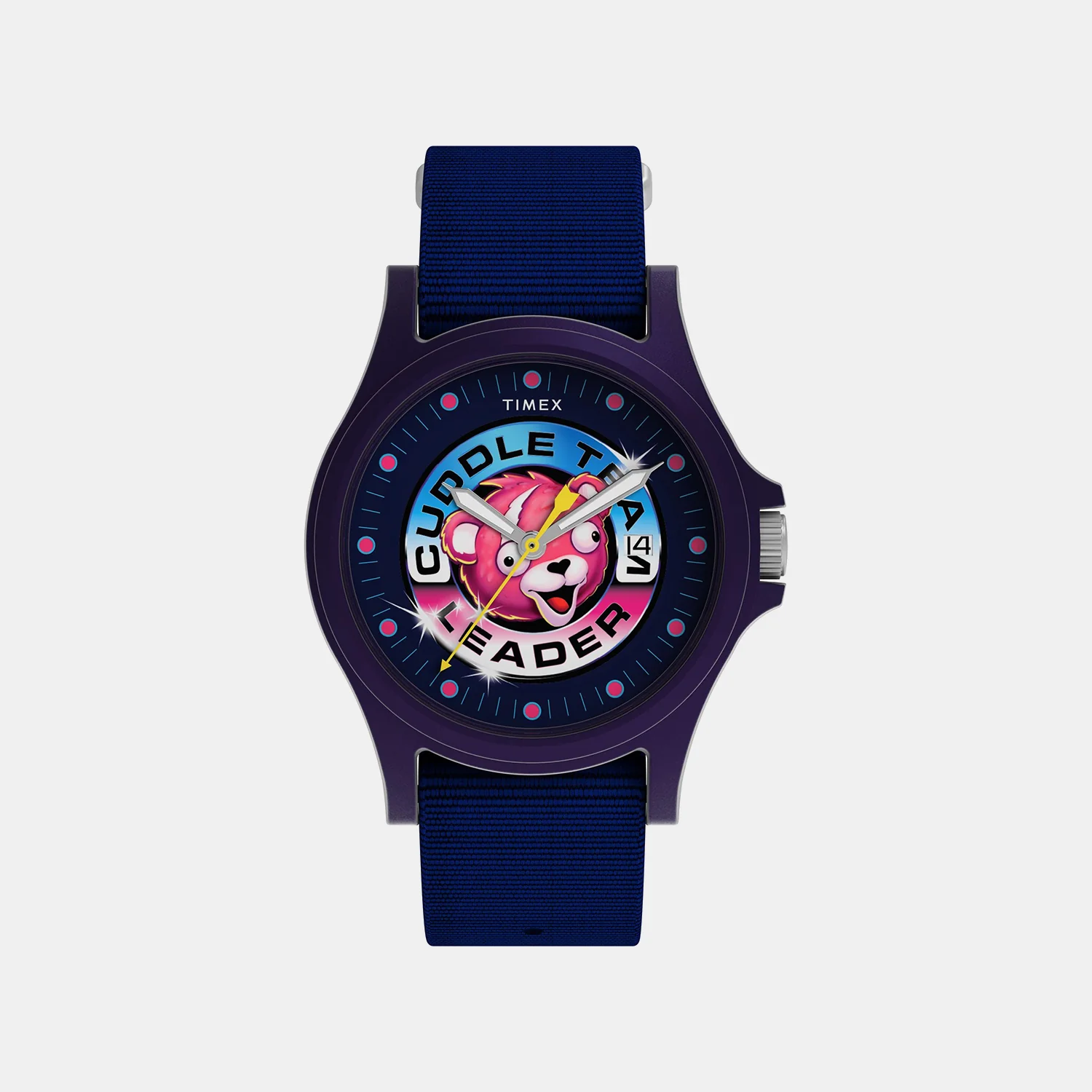 Men Quartz Blue Dial Analog Fabric Watch TW2Y46200X6