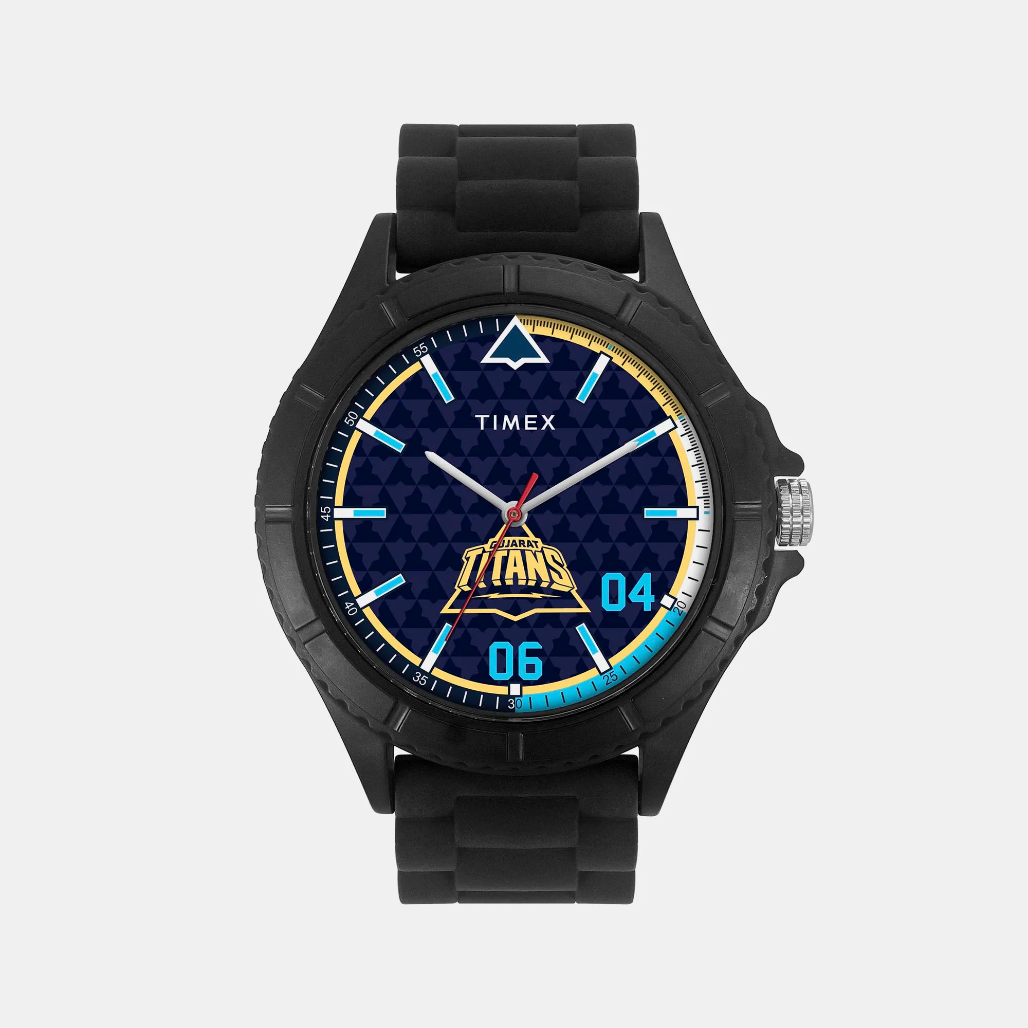 Men Quartz Blue Dial Analog Silicone Watch TW00ZR564 - Image 2
