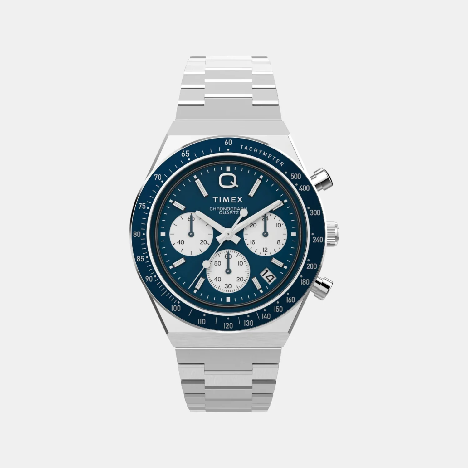 Men Quartz Blue Dial Analog Stainless Steel Watch TW2W51600UJ - Image 2