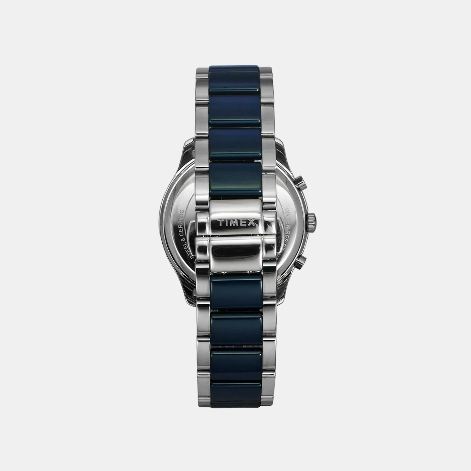 Men Quartz Blue Dial Chronograph Stainless Steel Watch TWEG21701 - Image 4
