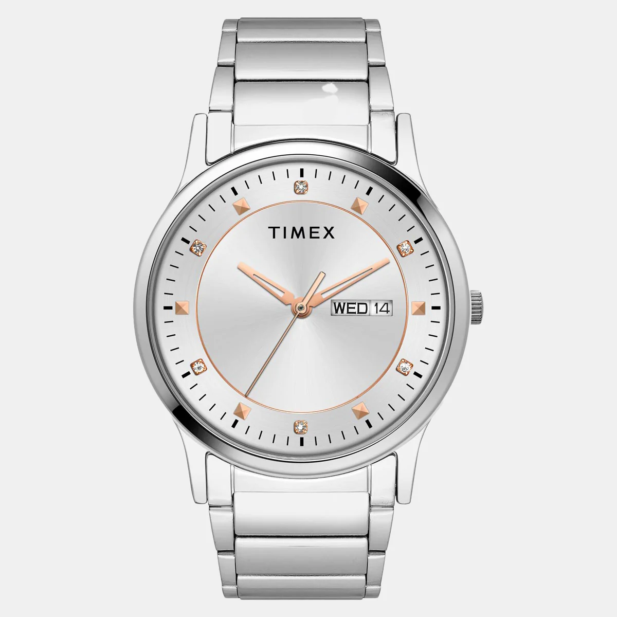 Men Quartz Dial Analog Stainless Steel Watch TW000R456-EX