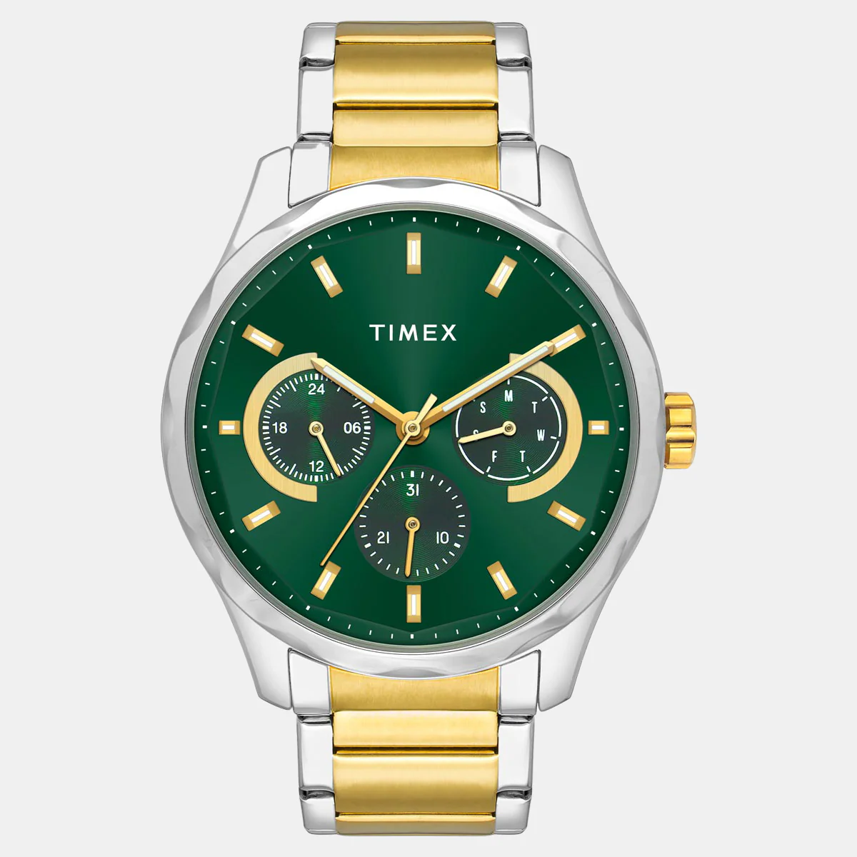 Men Quartz Dial Analog Stainless Steel Watch TW0TG7623-EX