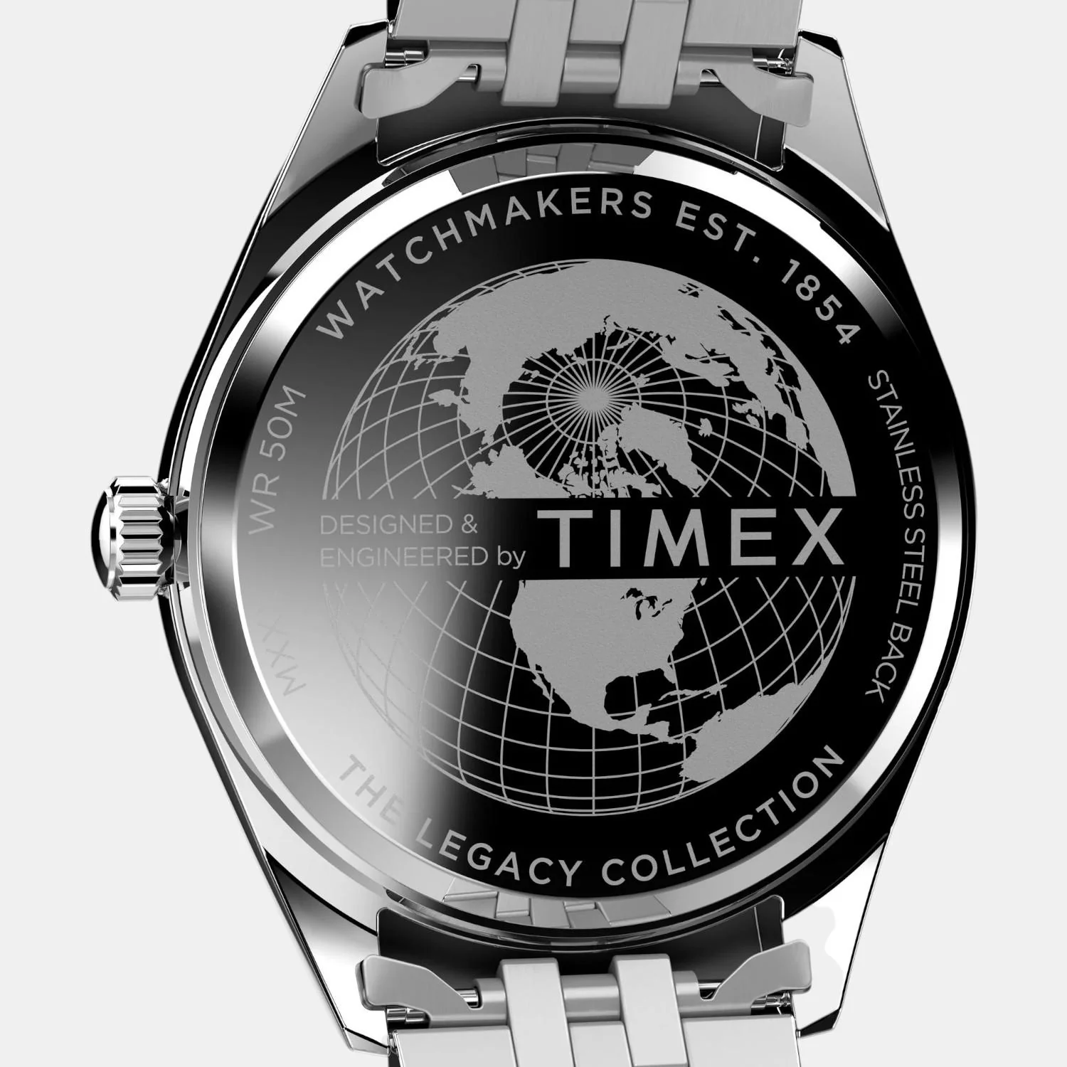 Men Quartz Green Dial Analog Stainless Steel Watch TW2V68000UJ - Image 4