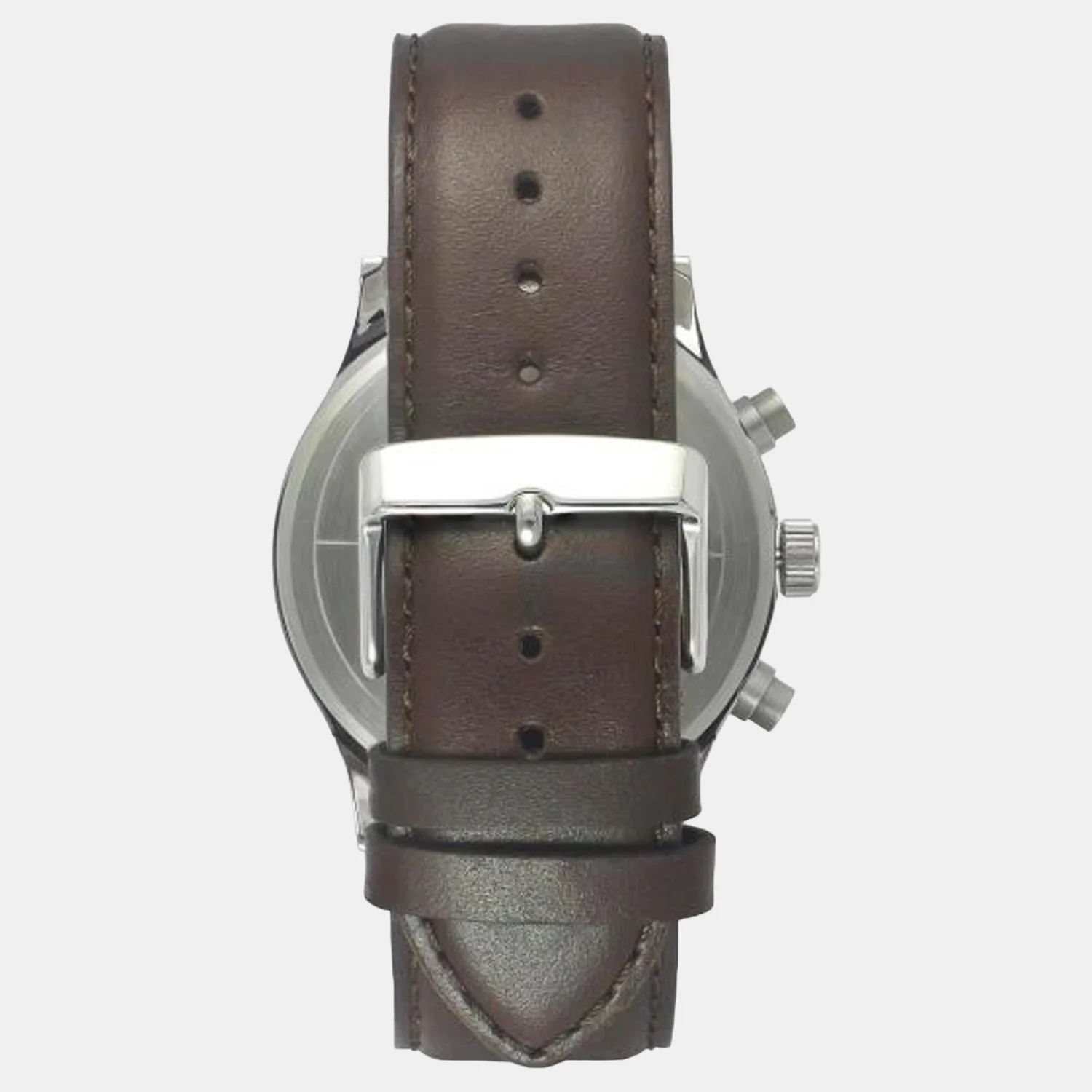 Men Quartz Green Dial Chronograph Leather Watch TWEG19600 - Image 3