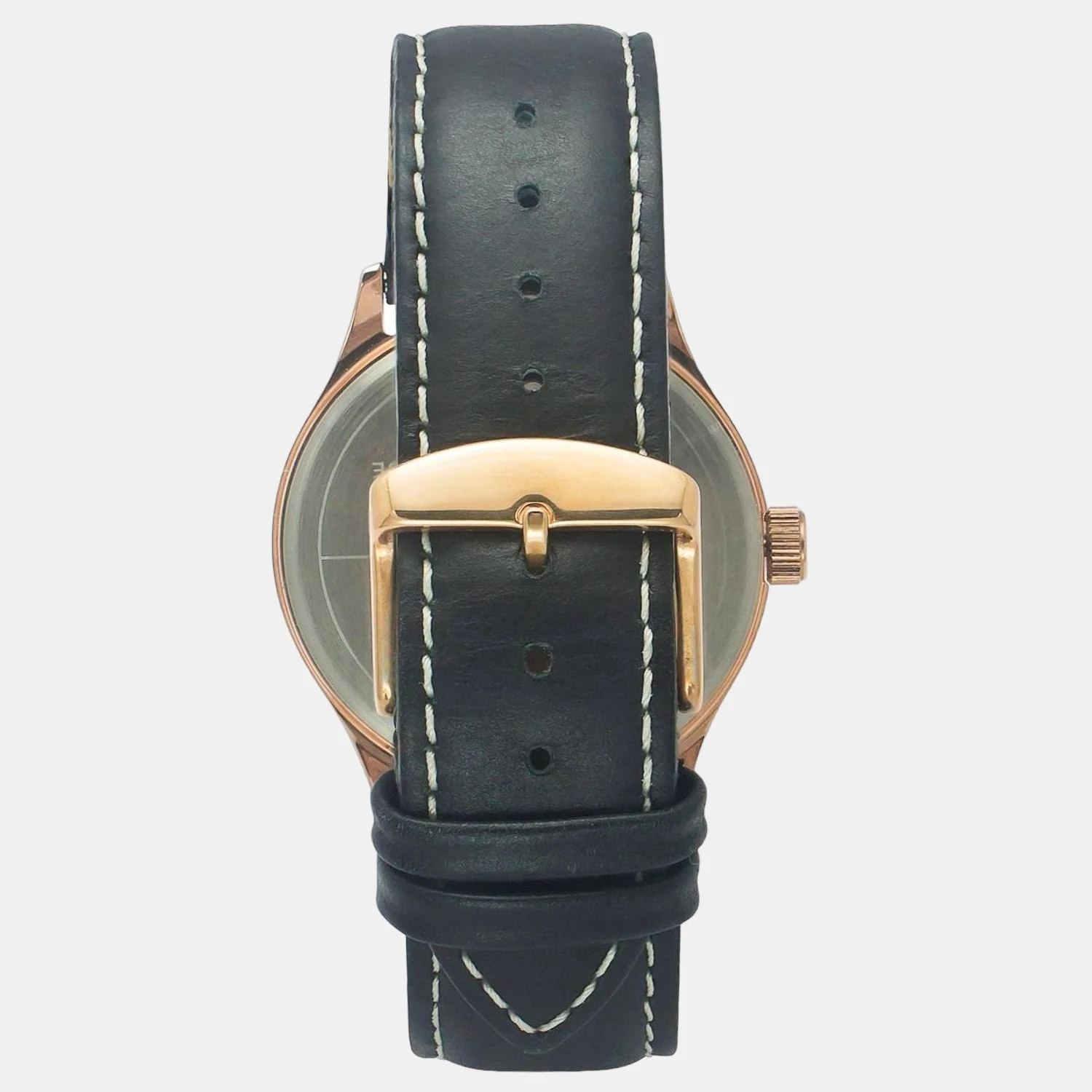 Men Quartz Grey Dial Analog Leather Watch TWEG19802 - Image 3