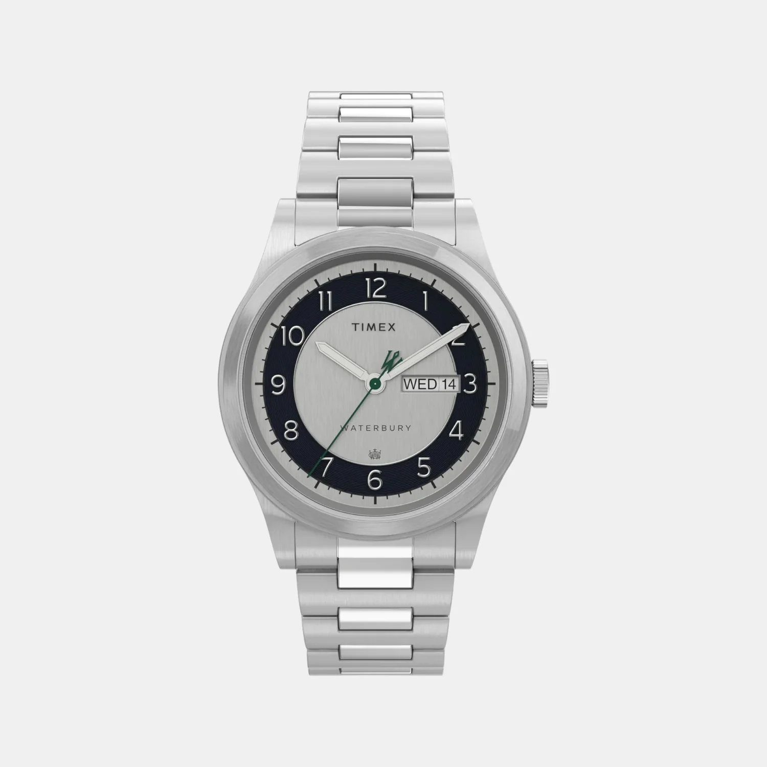 Men Quartz Silver Dial Analog Stainless Steel Watch TW2U99300UJ - Image 2