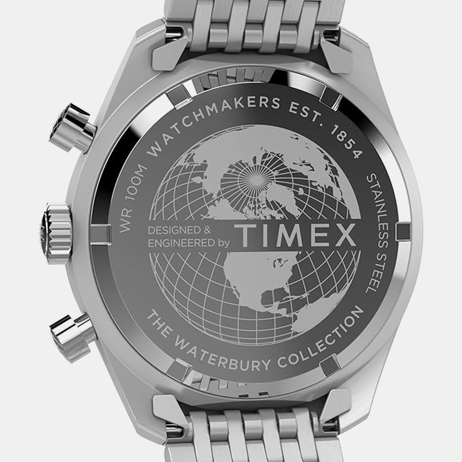 Men Quartz Silver Dial Analog Stainless Steel Watch TW2Y18700UJ - Image 2