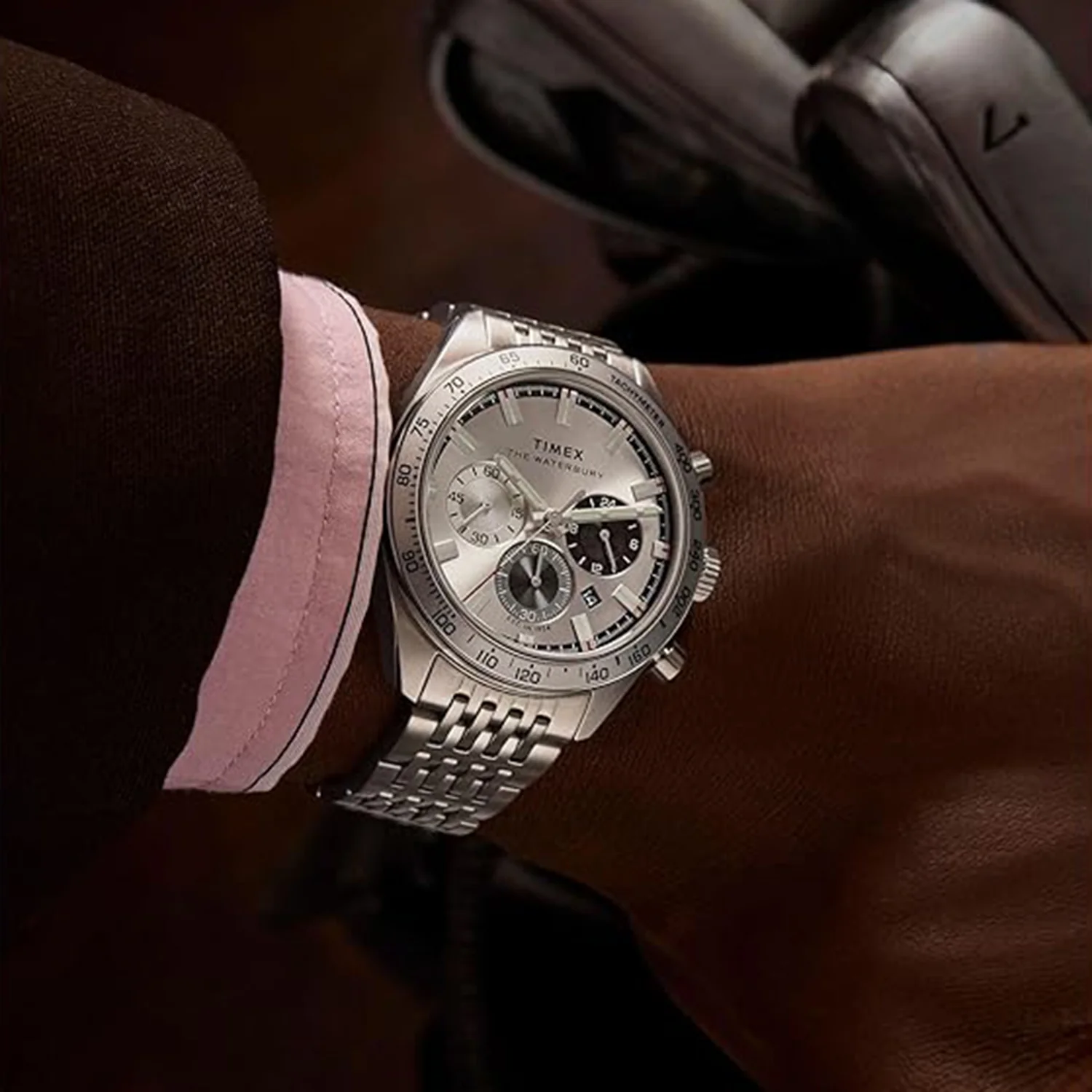 Men Quartz Silver Dial Analog Stainless Steel Watch TW2Y18700UJ - Image 6