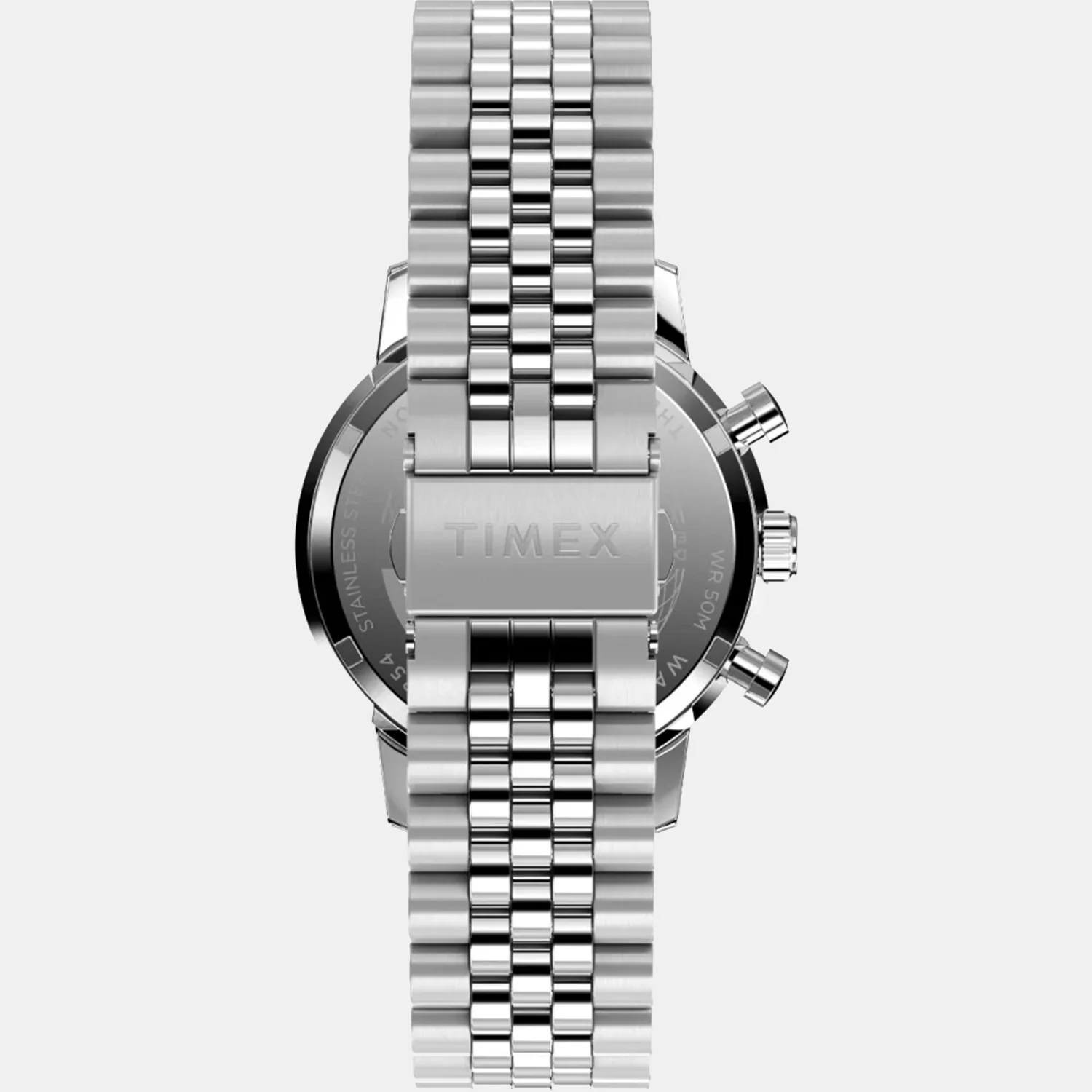 Men Quartz Silver Dial Chronograph Stainless Steel Watch TW2W10400UJ - Image 5