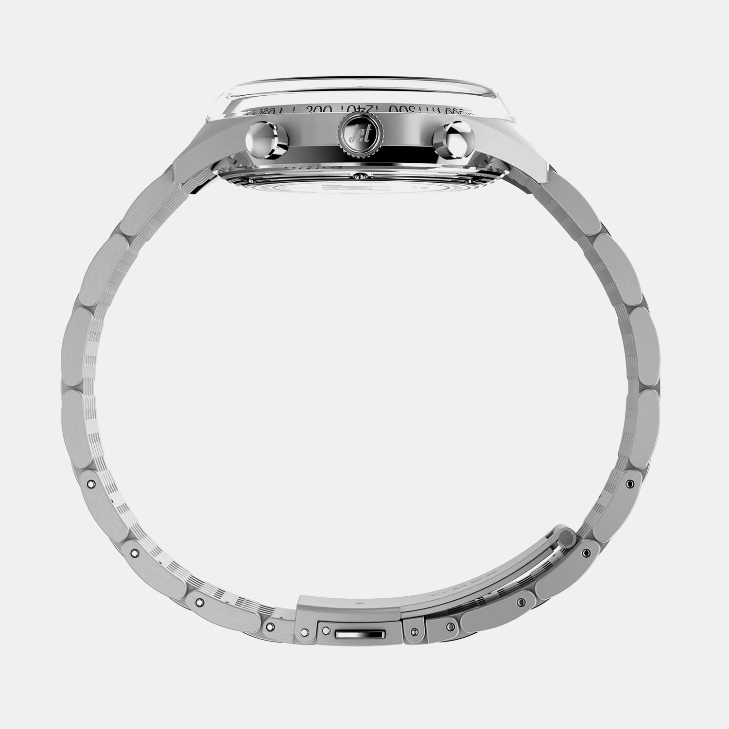 Men Quartz Silver Dial Chronograph Stainless Steel Watch TW2Y24600IK - Image 4