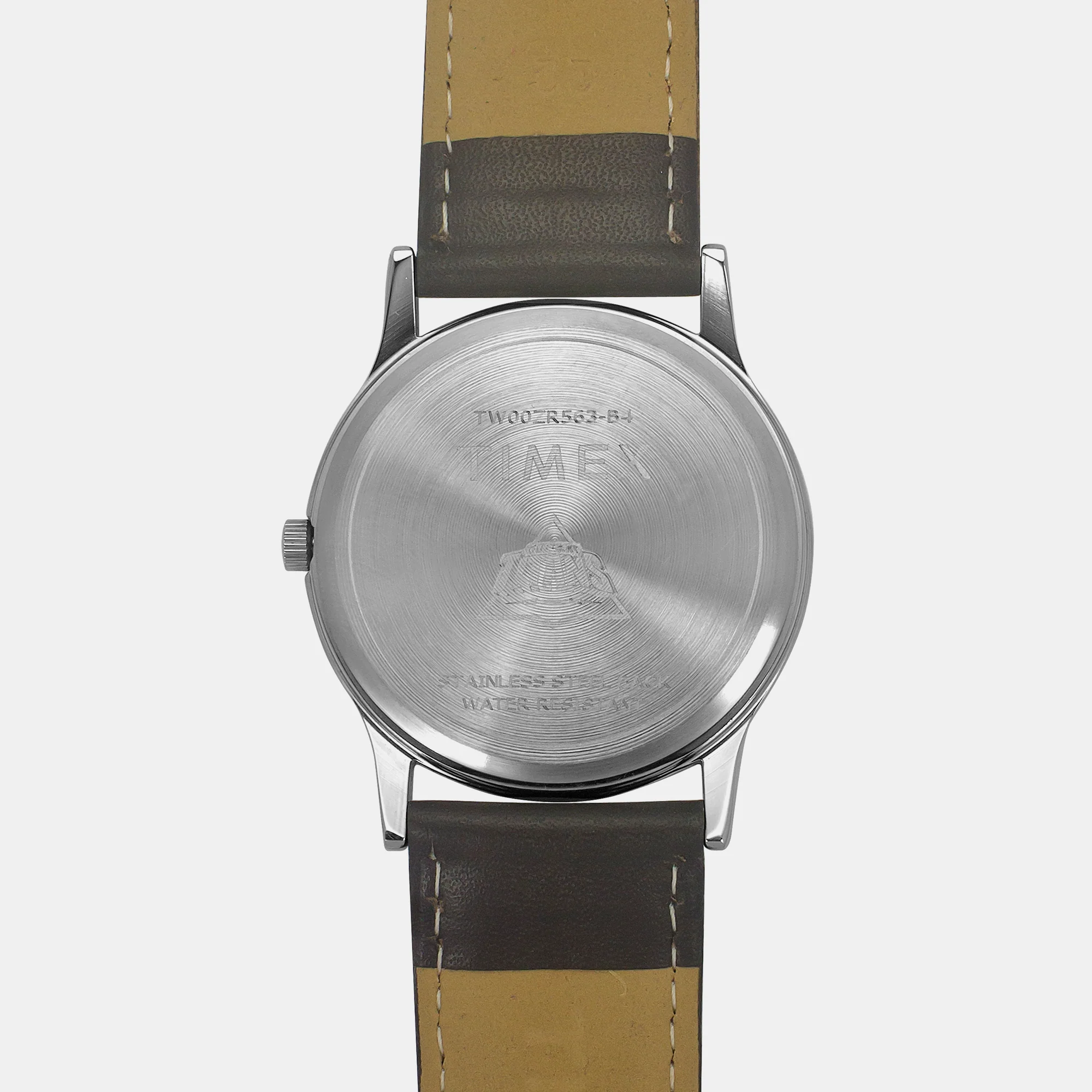 Men Quartz White Dial Analog Leather Watch TW00ZR563 - Image 7