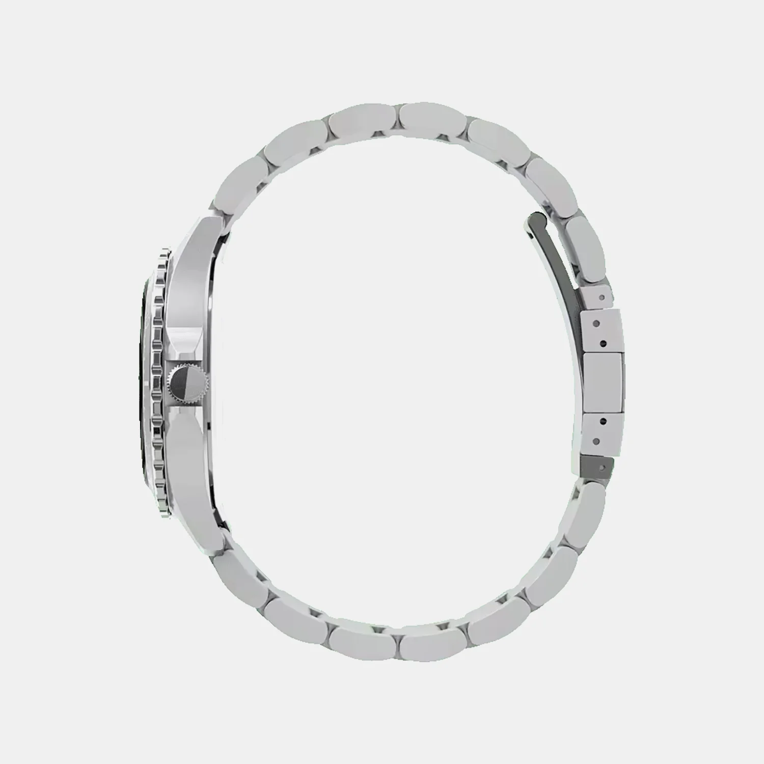 Men Quartz White Dial Analog Stainless Steel Watch TW2U10900UJ - Image 2