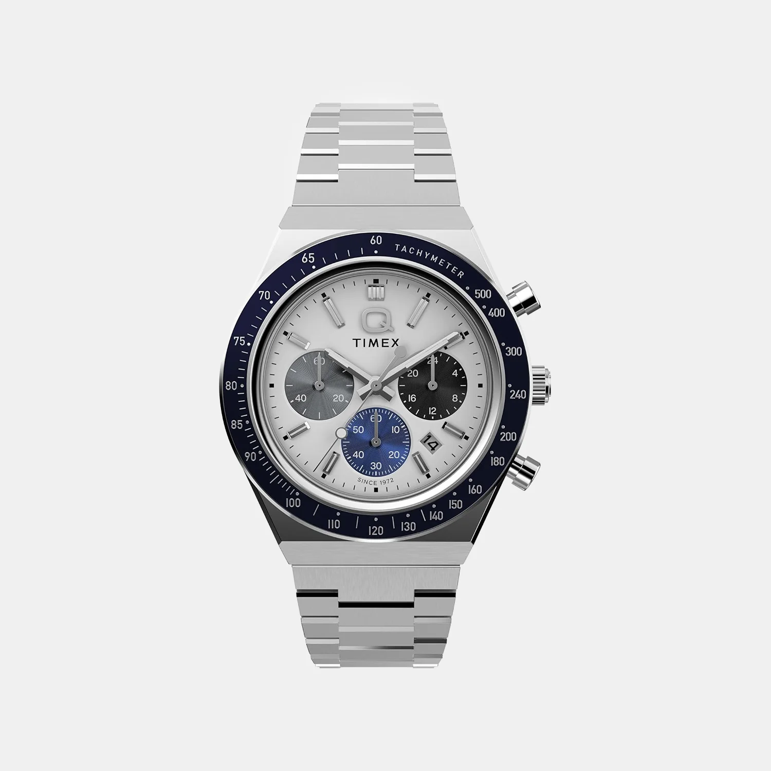Men Quartz White Dial Analog Steel Watch TW2Y36200UJ
