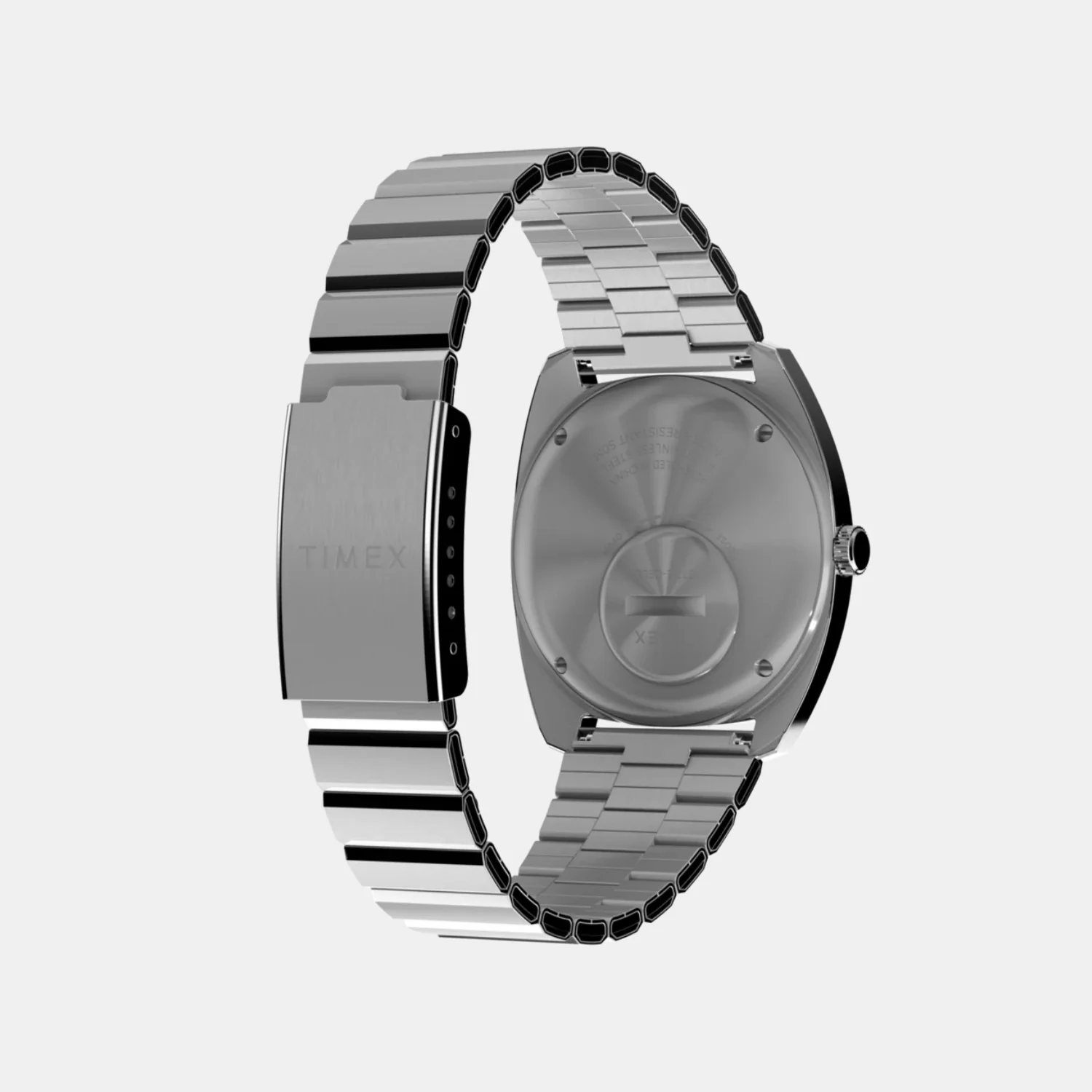 Q Timex Men Quartz Blue Dial Analog Stainless Steel Watch TW2W59800UJ - Image 5