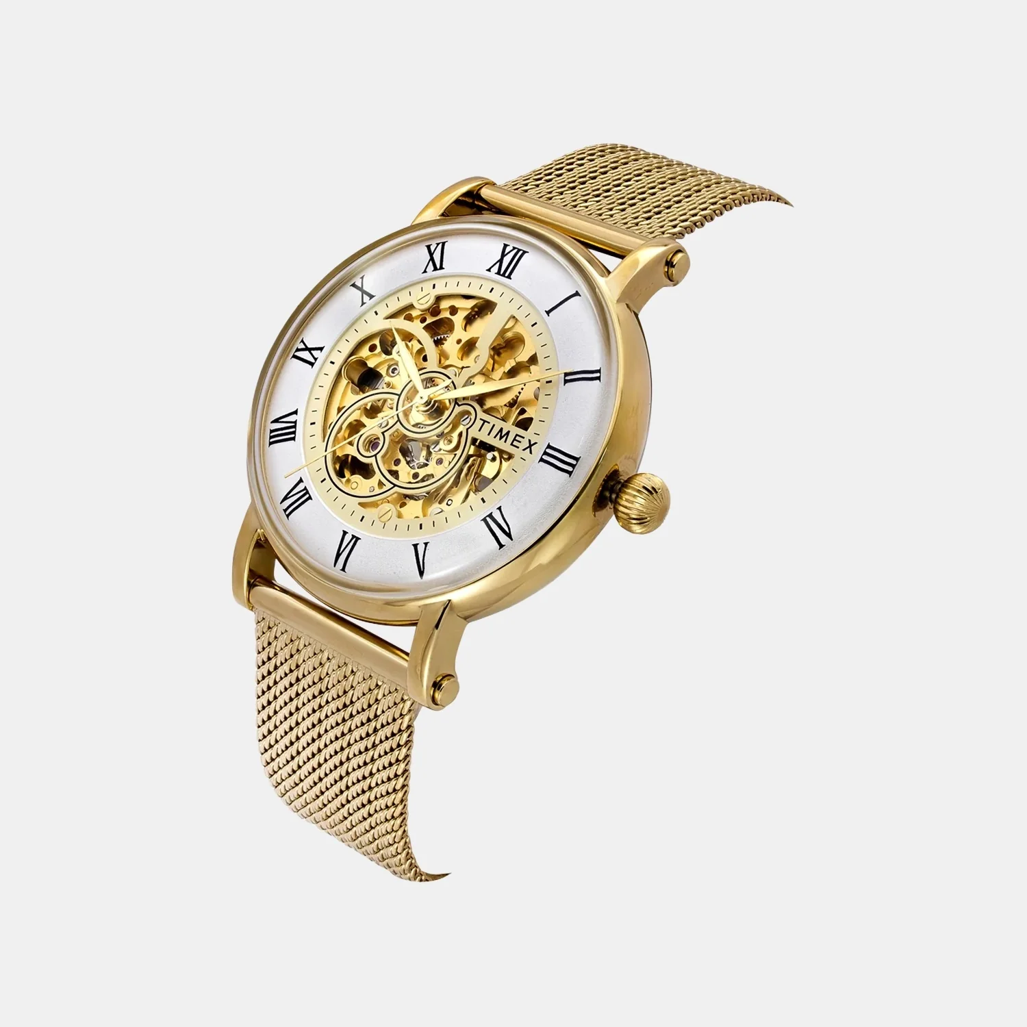 Signio Men Automatic White Dial Analog Stainless Steel Watch TWEG16722 - Image 2