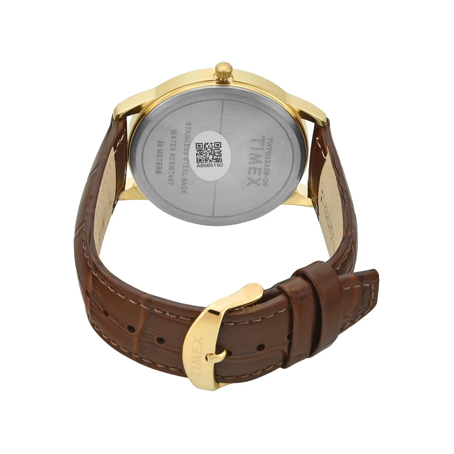 Trendline Men Quartz Silver Dial Analog Leather Watch TWTG12109 - Image 4