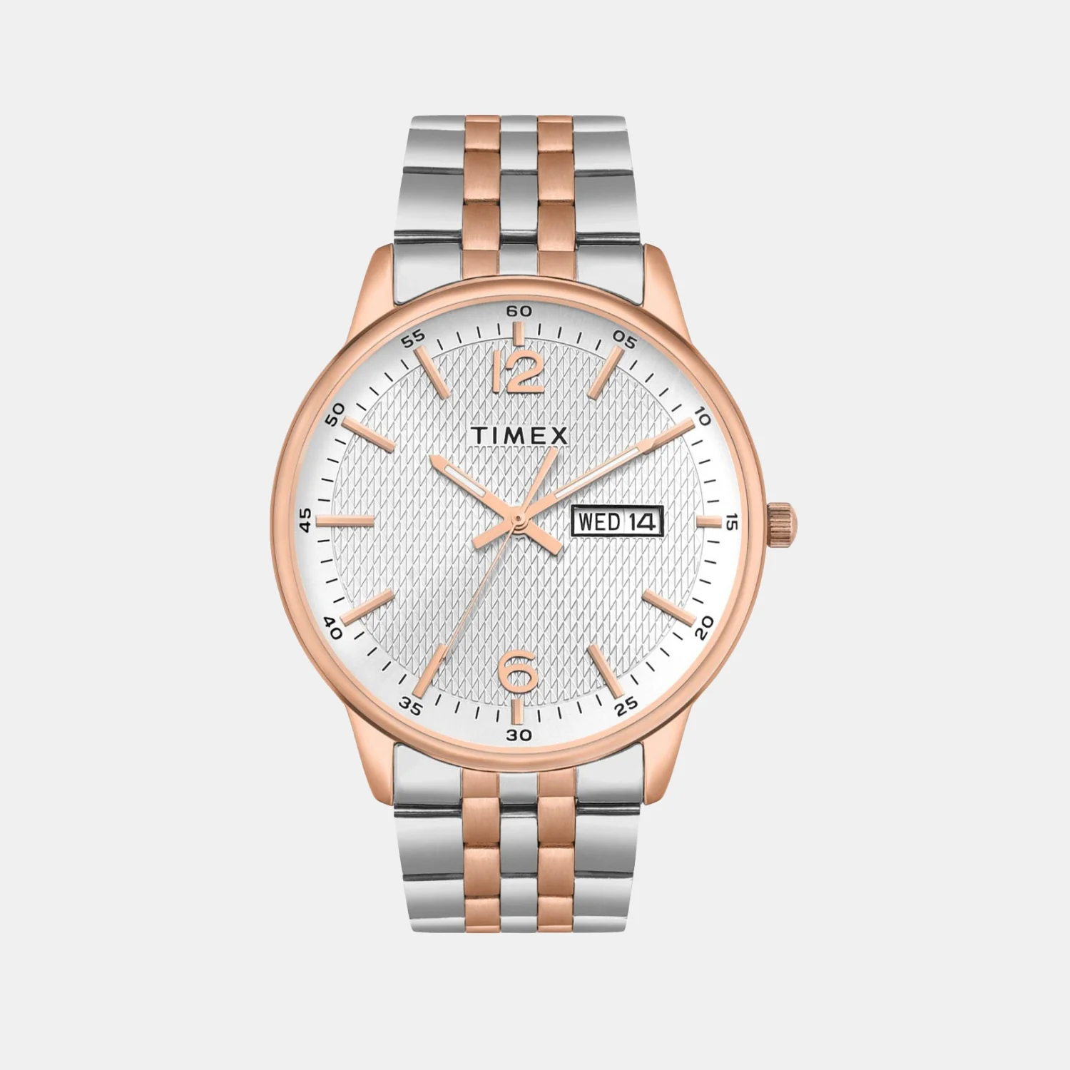Trendline Men Quartz Silver Dial Analog Stainless Steel Watch TWTG12111