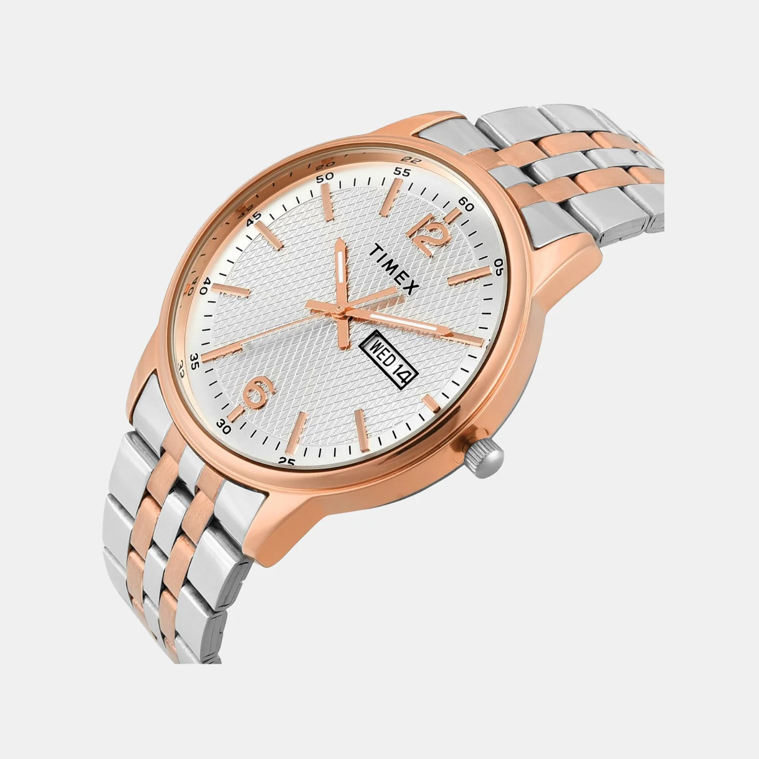 Trendline Men Quartz Silver Dial Analog Stainless Steel Watch TWTG12111 - Image 2