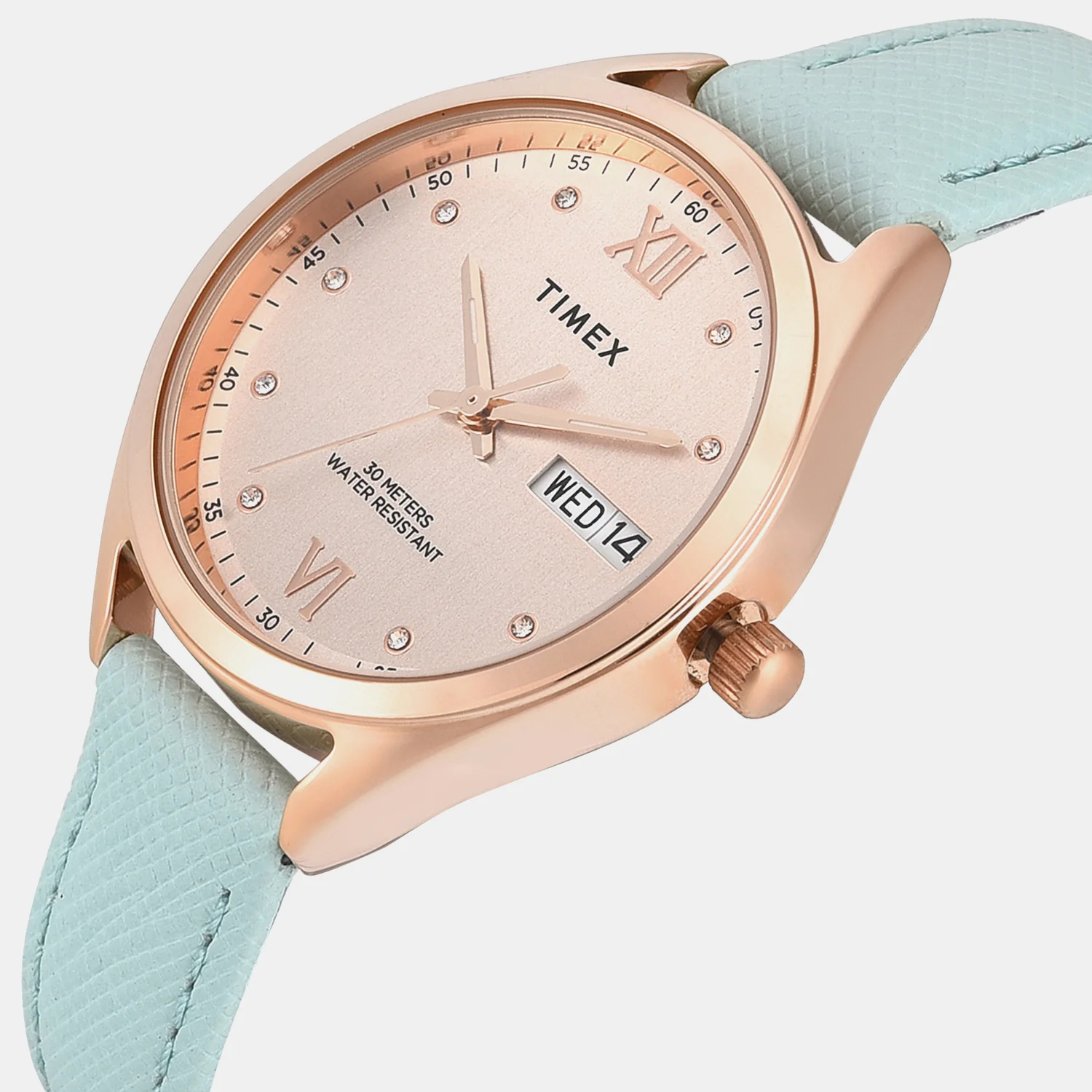 Trendline Women Quartz Rose Gold Dial Analog Leather Watch TWEL26805 - Image 4