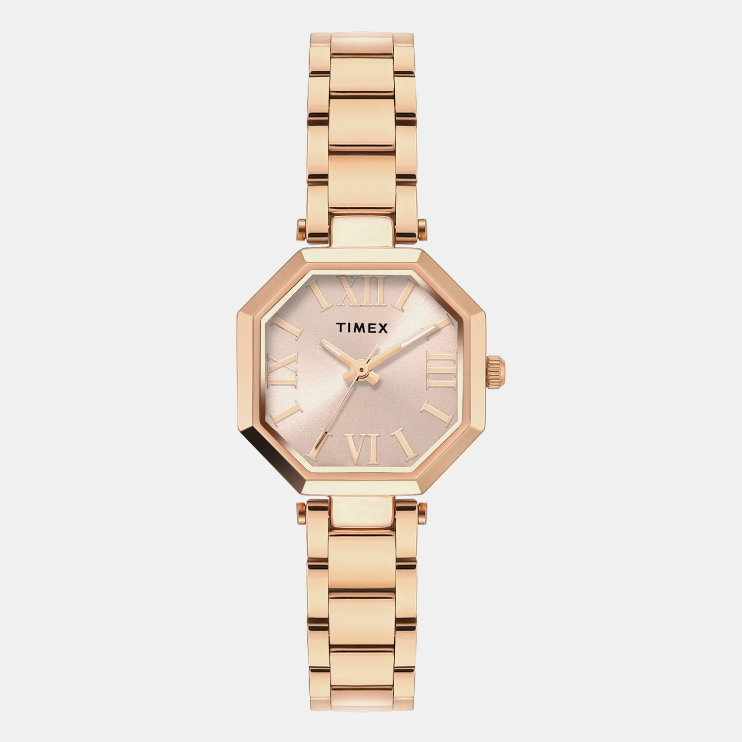Trendline Women Quartz Rose Gold Dial Analog Stainless Steel Watch TWEL26903