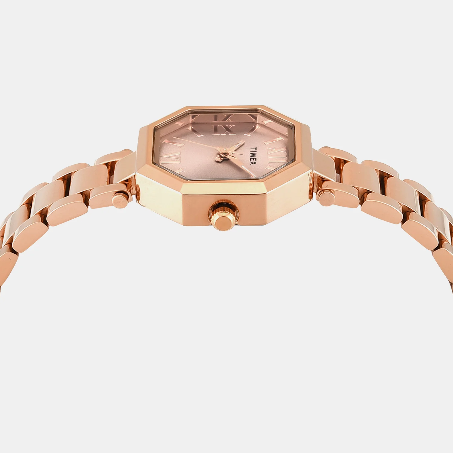 Trendline Women Quartz Rose Gold Dial Analog Stainless Steel Watch TWEL26903 - Image 4