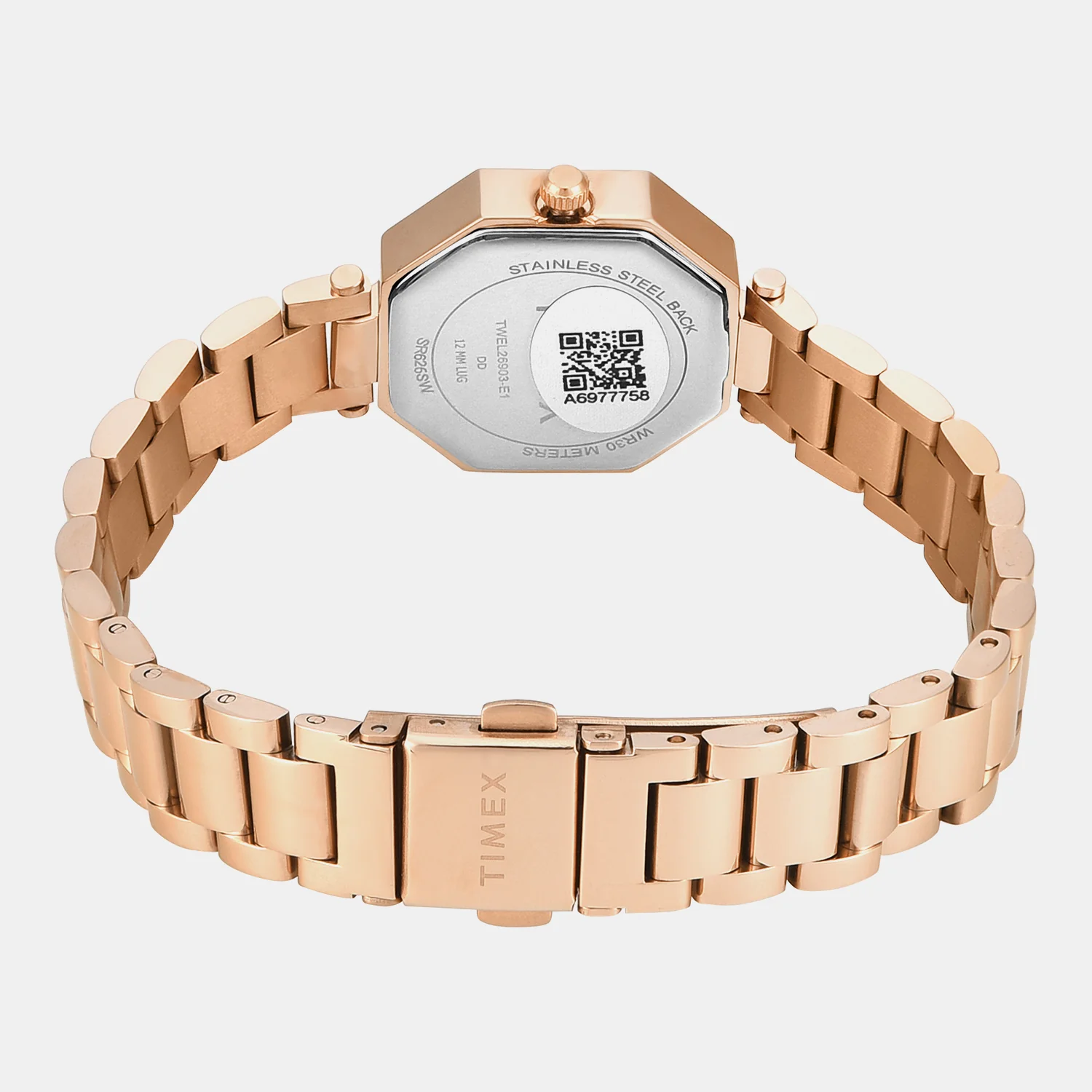 Trendline Women Quartz Rose Gold Dial Analog Stainless Steel Watch TWEL26903 - Image 6