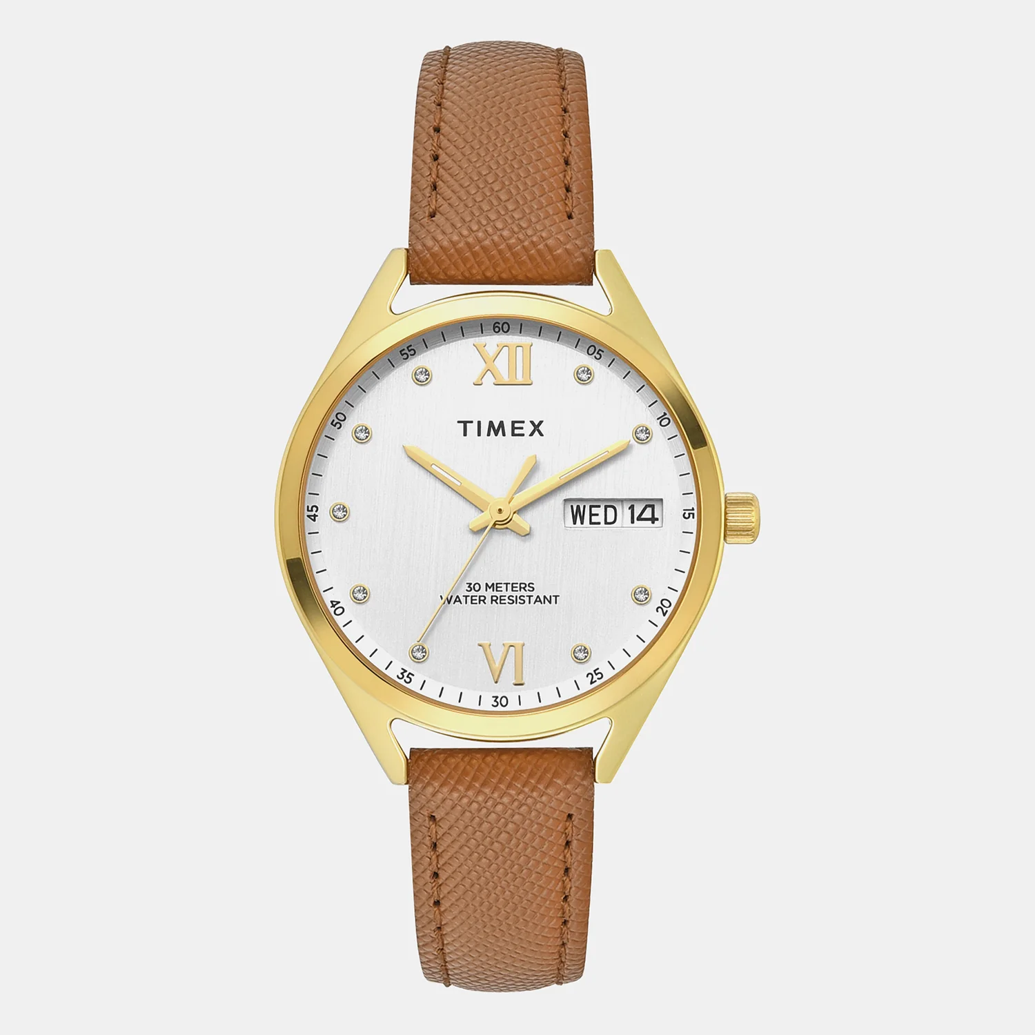 Trendline Women Quartz Silver Dial Analog Leather Watch TWEL26803