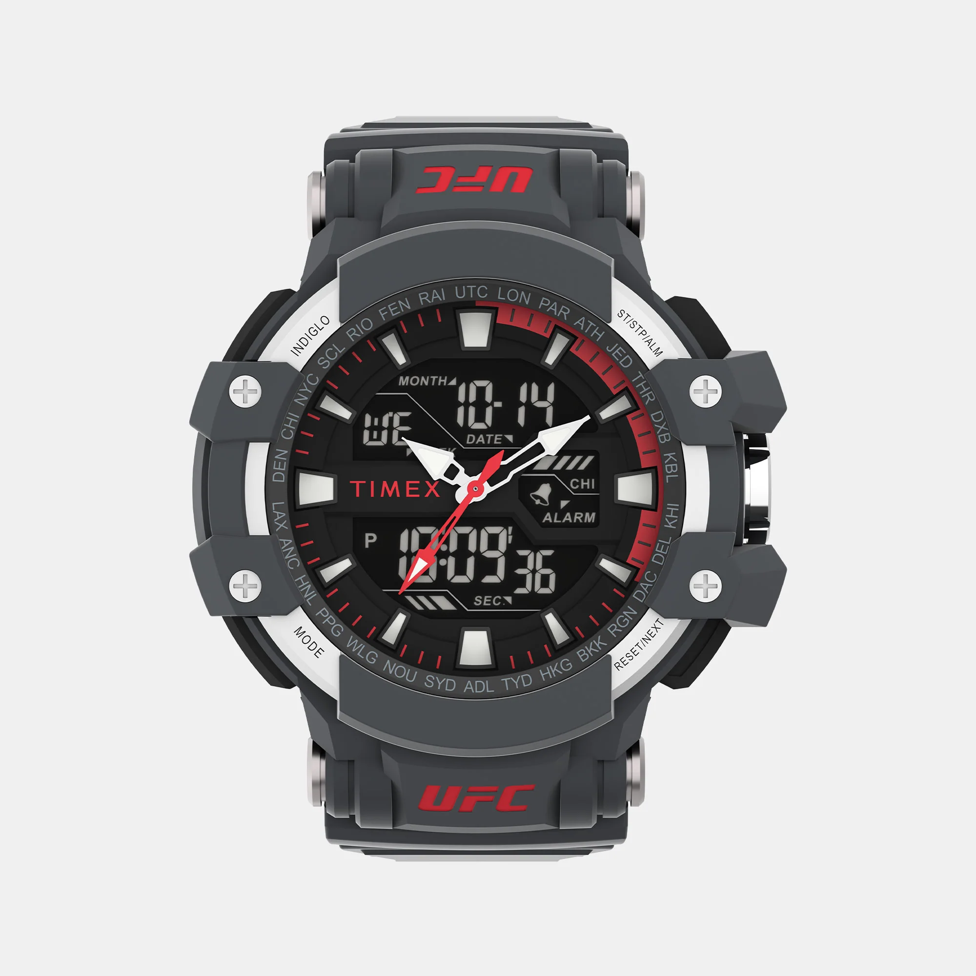 UFC Men Quartz Dial Analog Resin Watch TW5M519000D