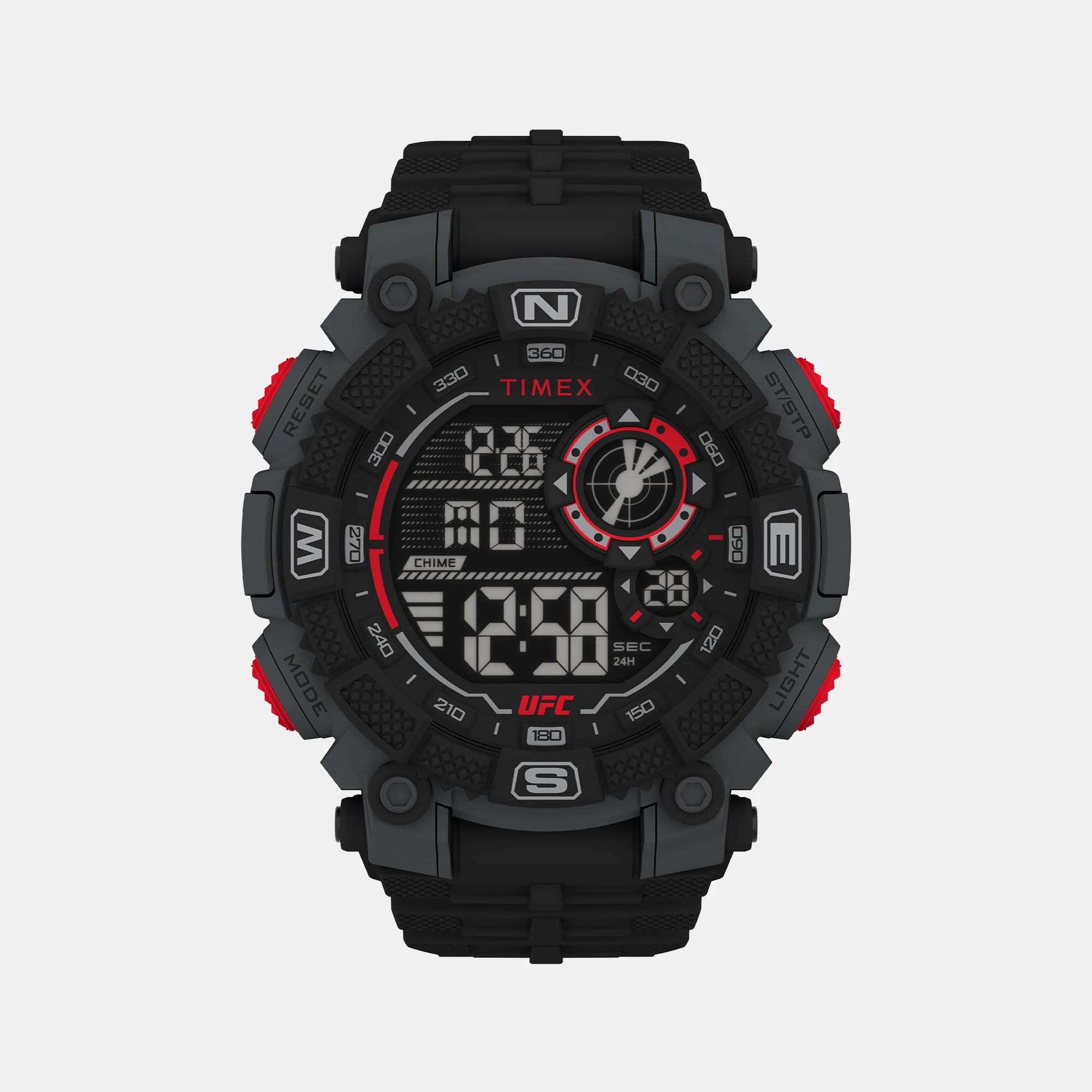 UFC Men Quartz Dial Digital Resin Watch TW5M537000D