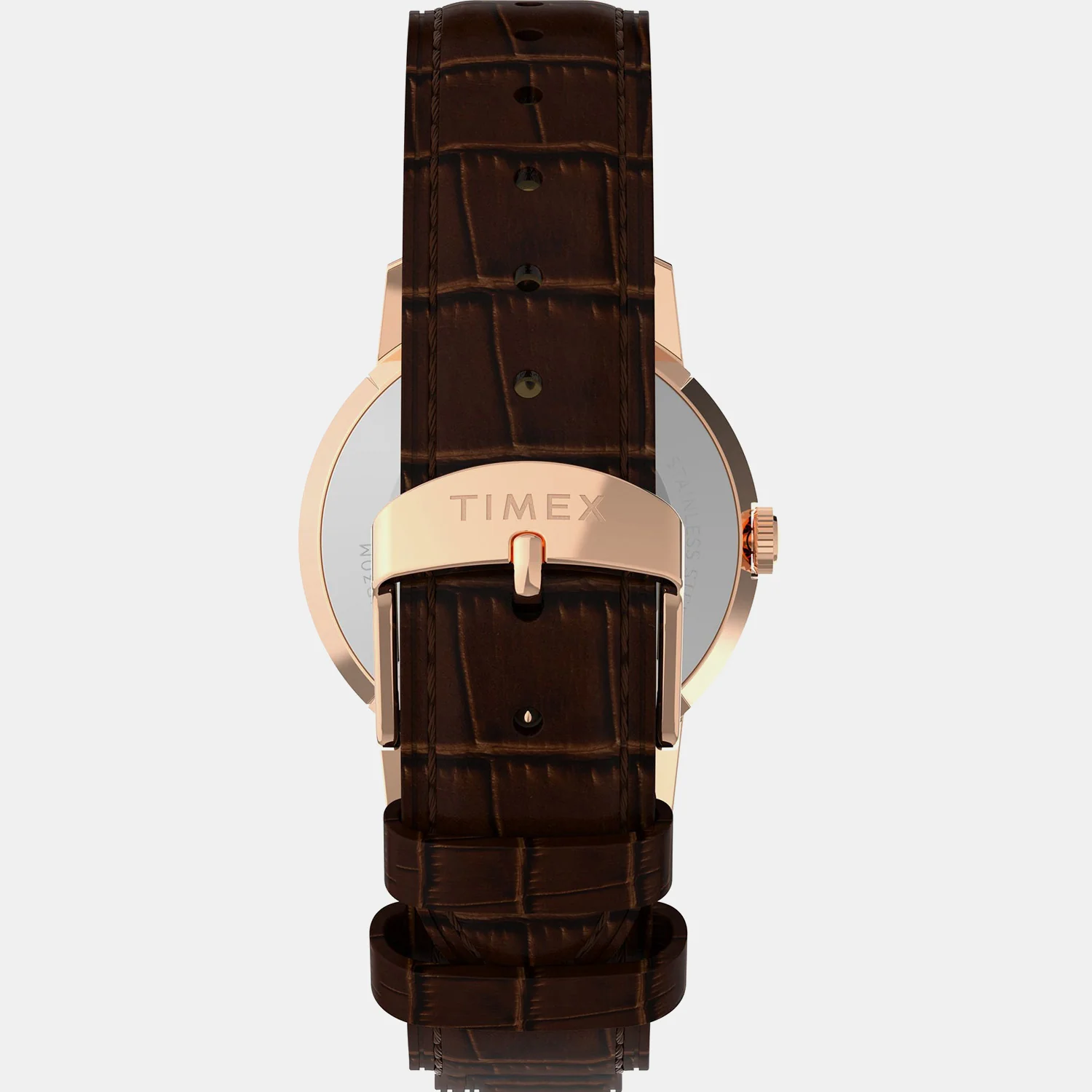 Marlin Unisex Quartz Silver Dial Analog Leather Watch TW2Y37700UJ - Image 8
