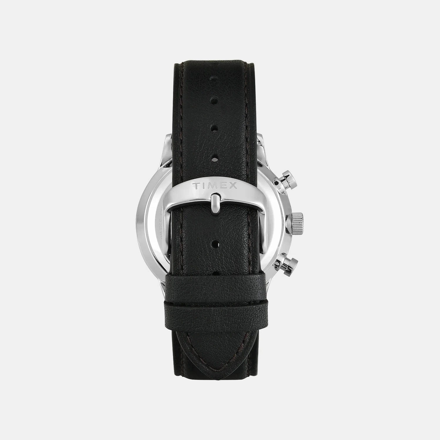 Waterbury Men Quartz Black Dial Chronograph Leather Watch TWEG26602 - Image 5