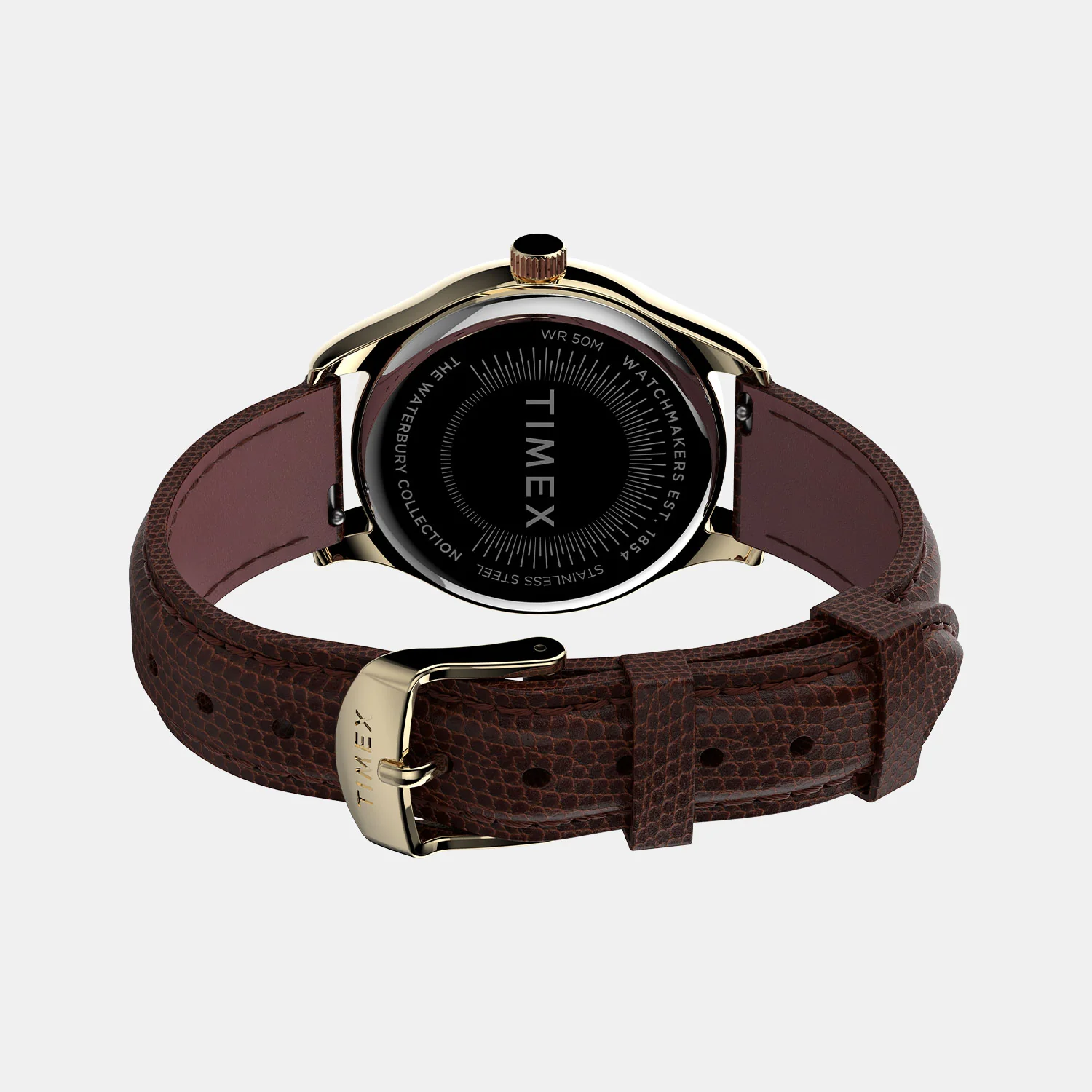 Waterbury Women Quartz Dial Analog Leather Watch TW2U97800UJ - Image 2