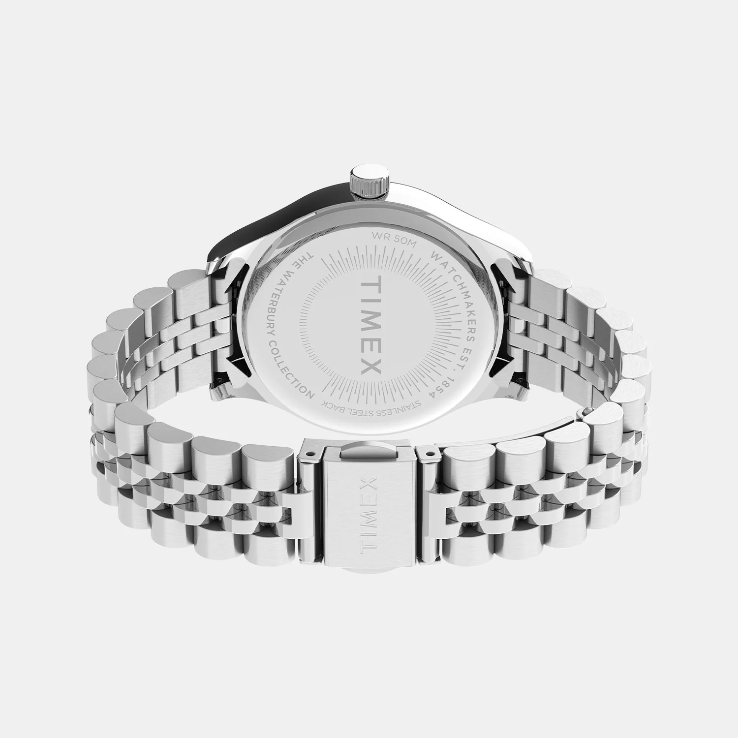 Waterbury Women Quartz White Dial Analog Stainless Steel Watch TW2U23400UJ - Image 4