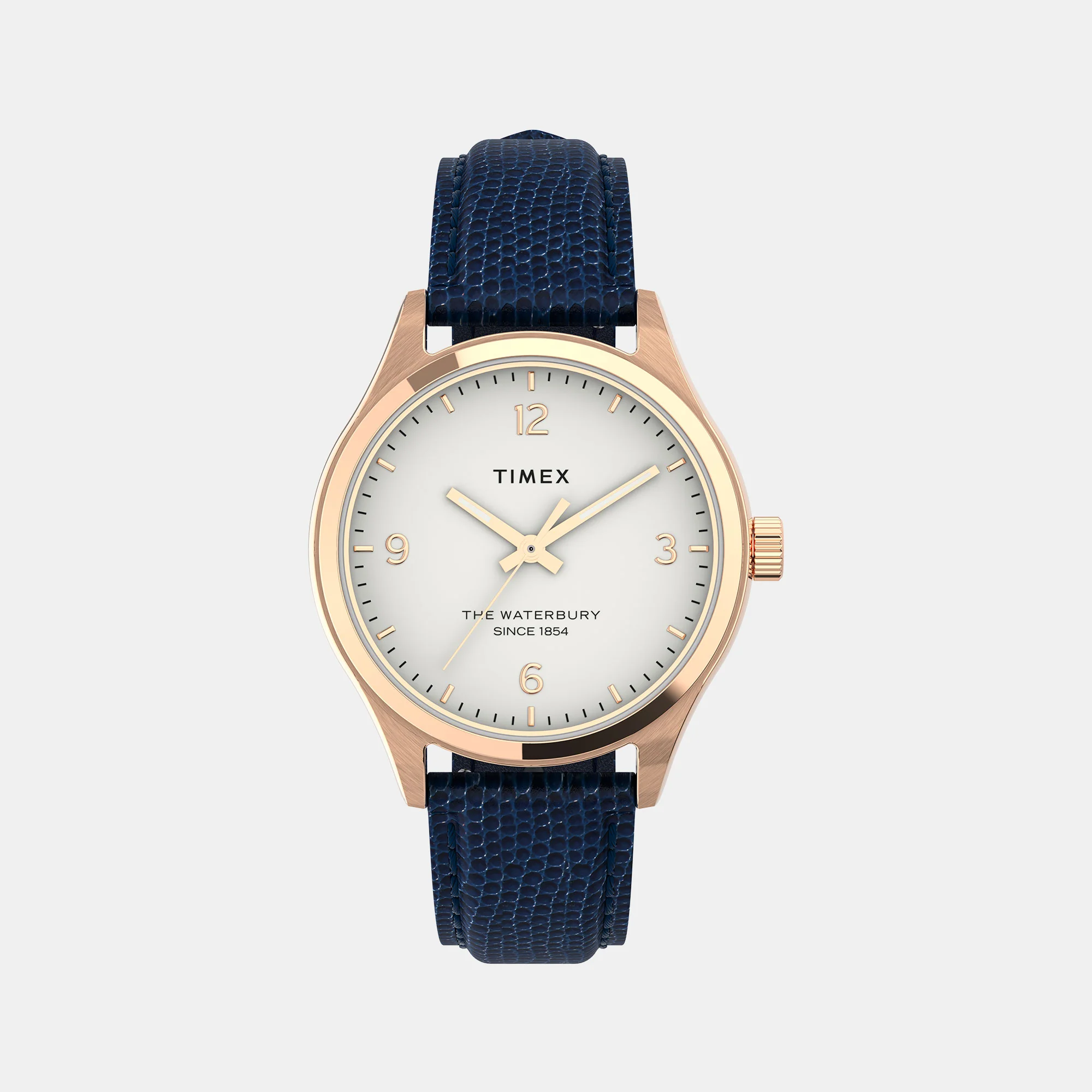 Waterbury Women Quartz White Dial Analog Stainless Steel Watch TW2U97600UJ