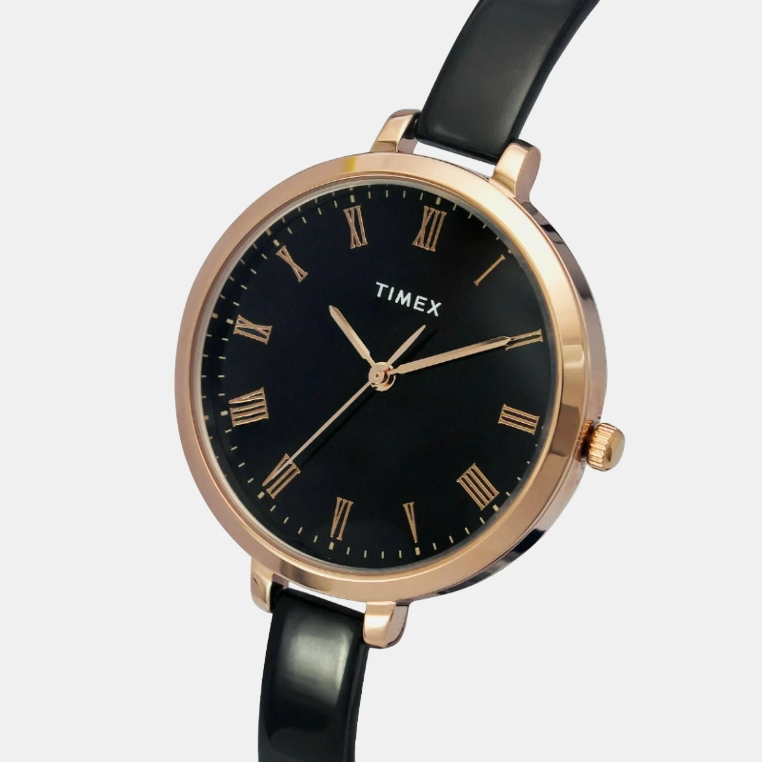 Women Quartz Black Dial Analog Brass Watch TWEL12818 - Image 2
