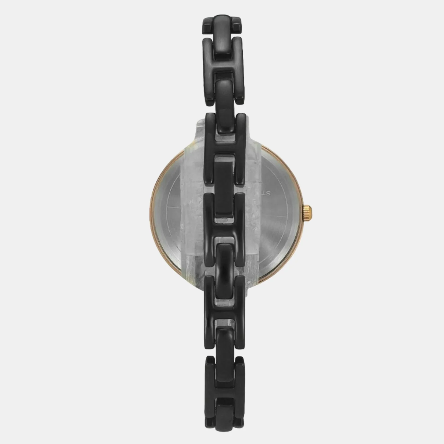 Women Quartz Black Dial Analog Brass Watch TWEL12818 - Image 4